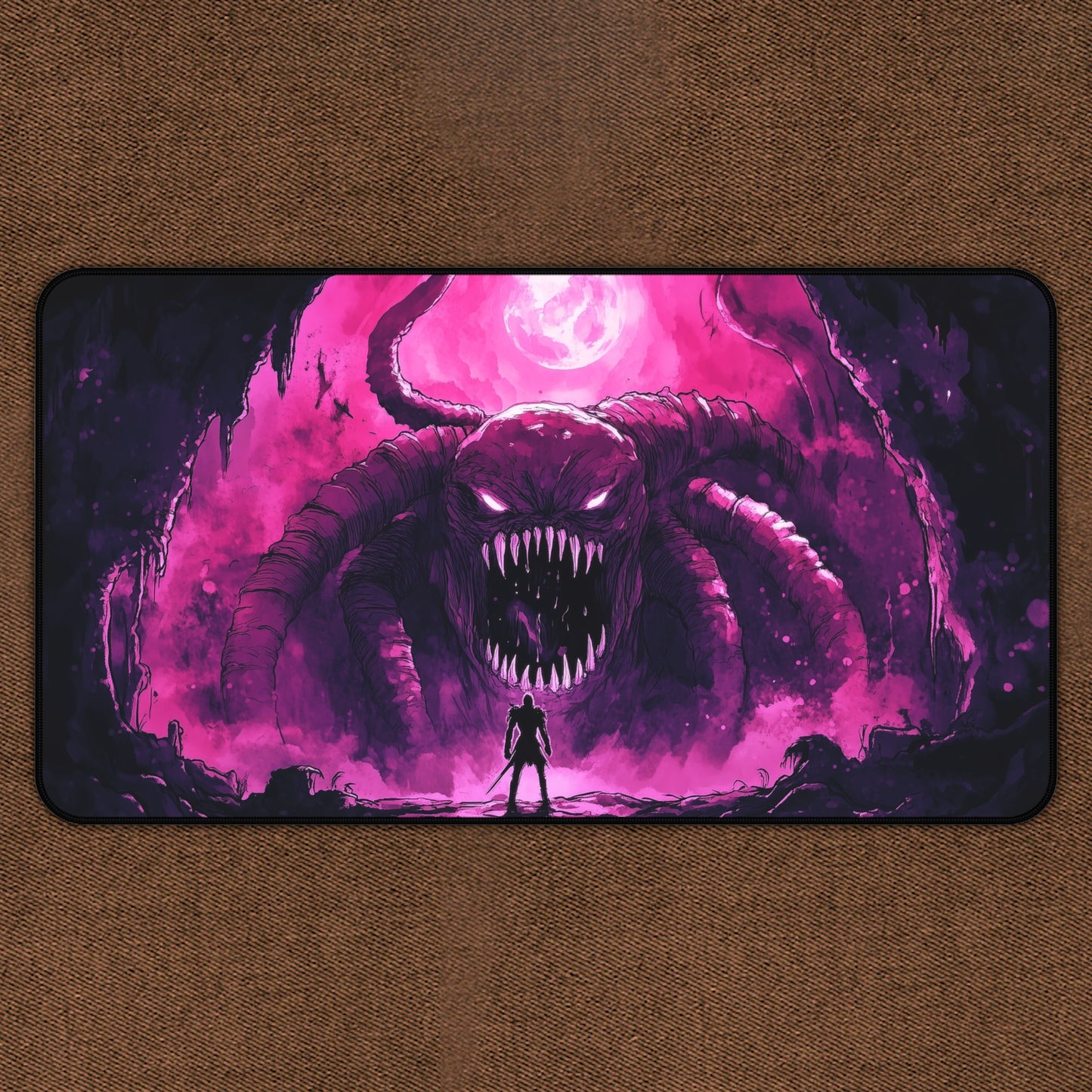 Indigo Beast: Purple Monster TCG Playmat