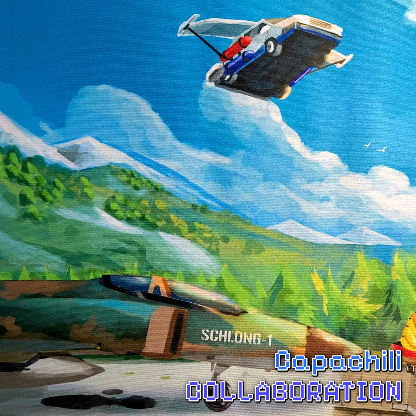 Capachili “Camp Chili” Content Creator Collaboration Gaming Mouse Pad