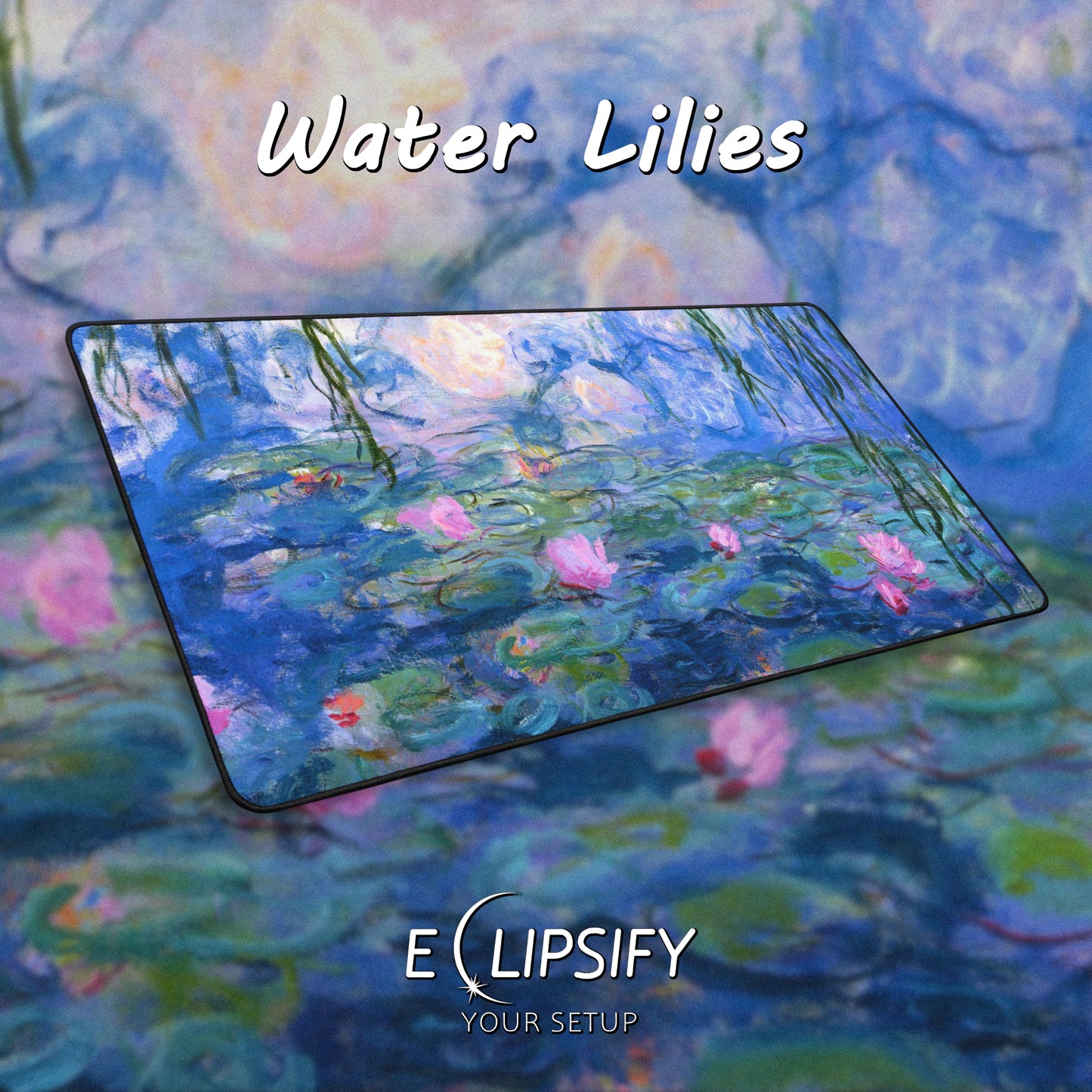 Water Lilies: Claude Monet Mouse Pad