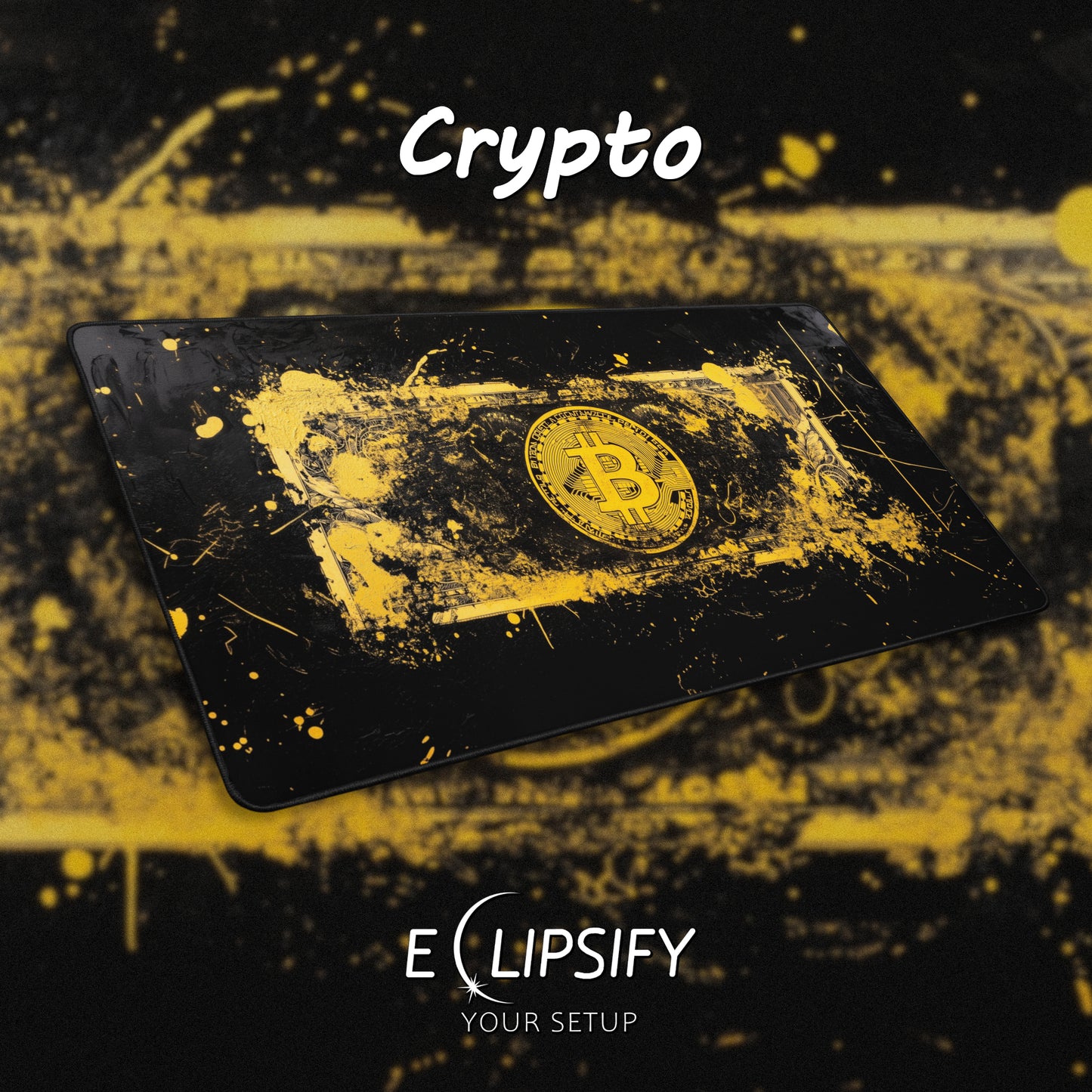 Crypto: Bitcoin Mouse Pad