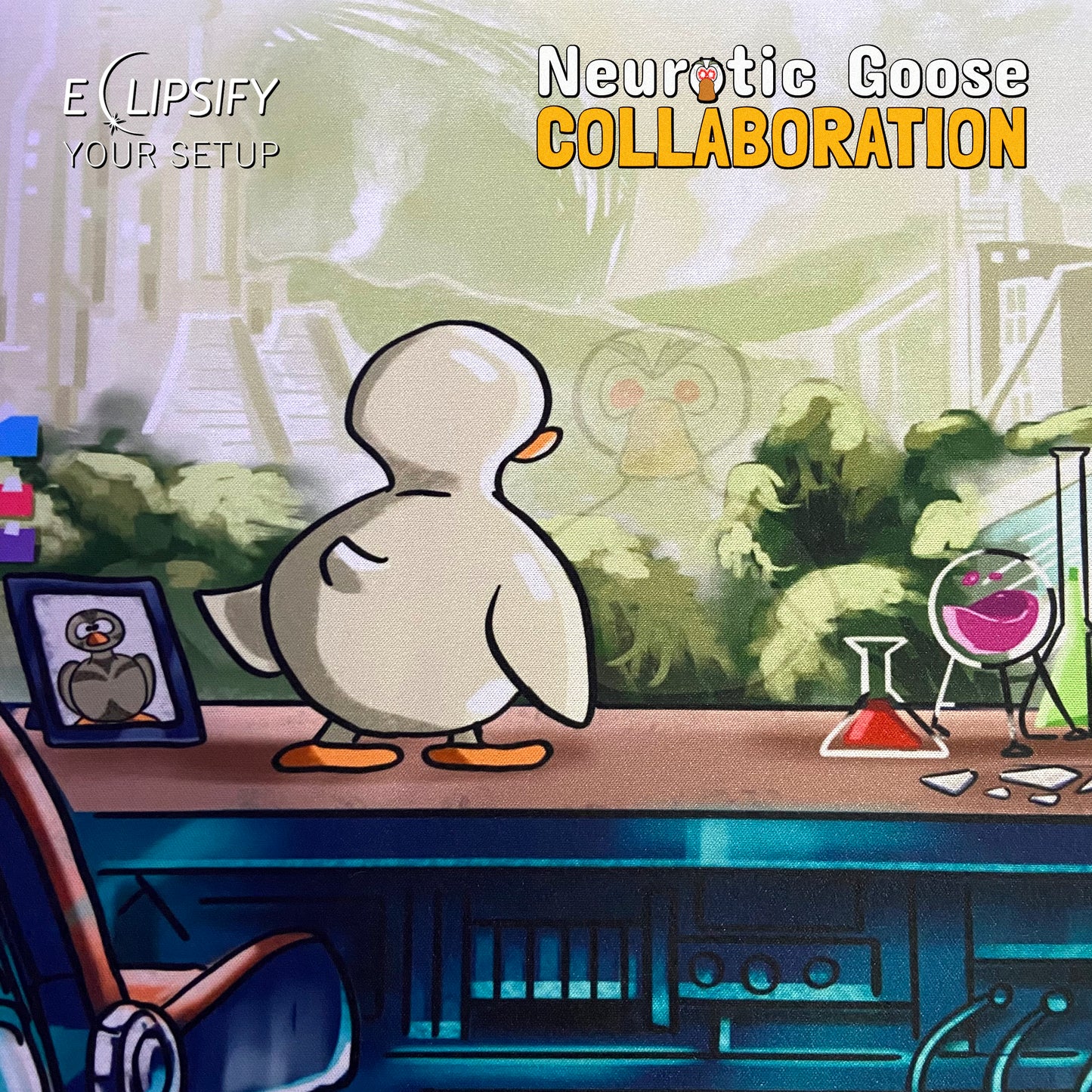 *Retired* Neurotic Goose "The Goose Pad" Content Creator Collaboration Gaming Mouse Pad