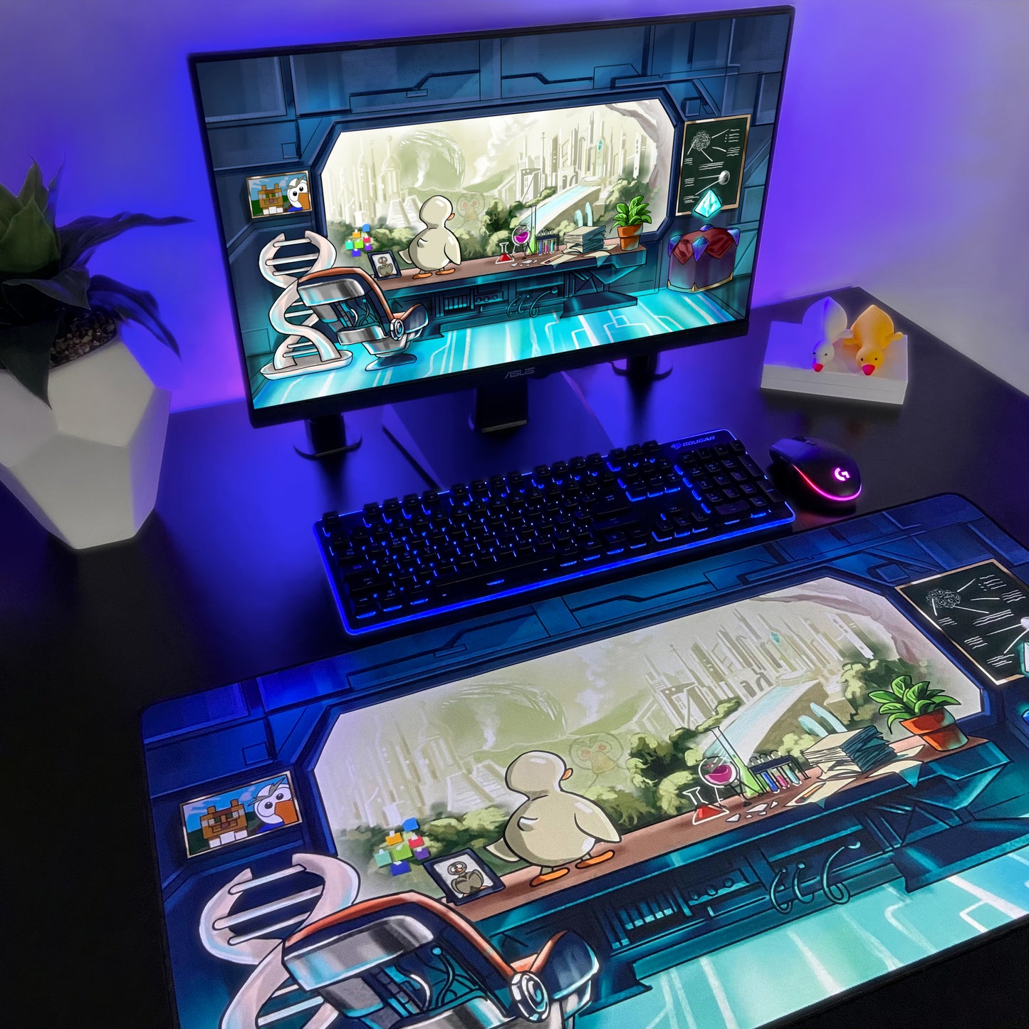 *Retired* Neurotic Goose "The Goose Pad" Content Creator Collaboration Gaming Mouse Pad