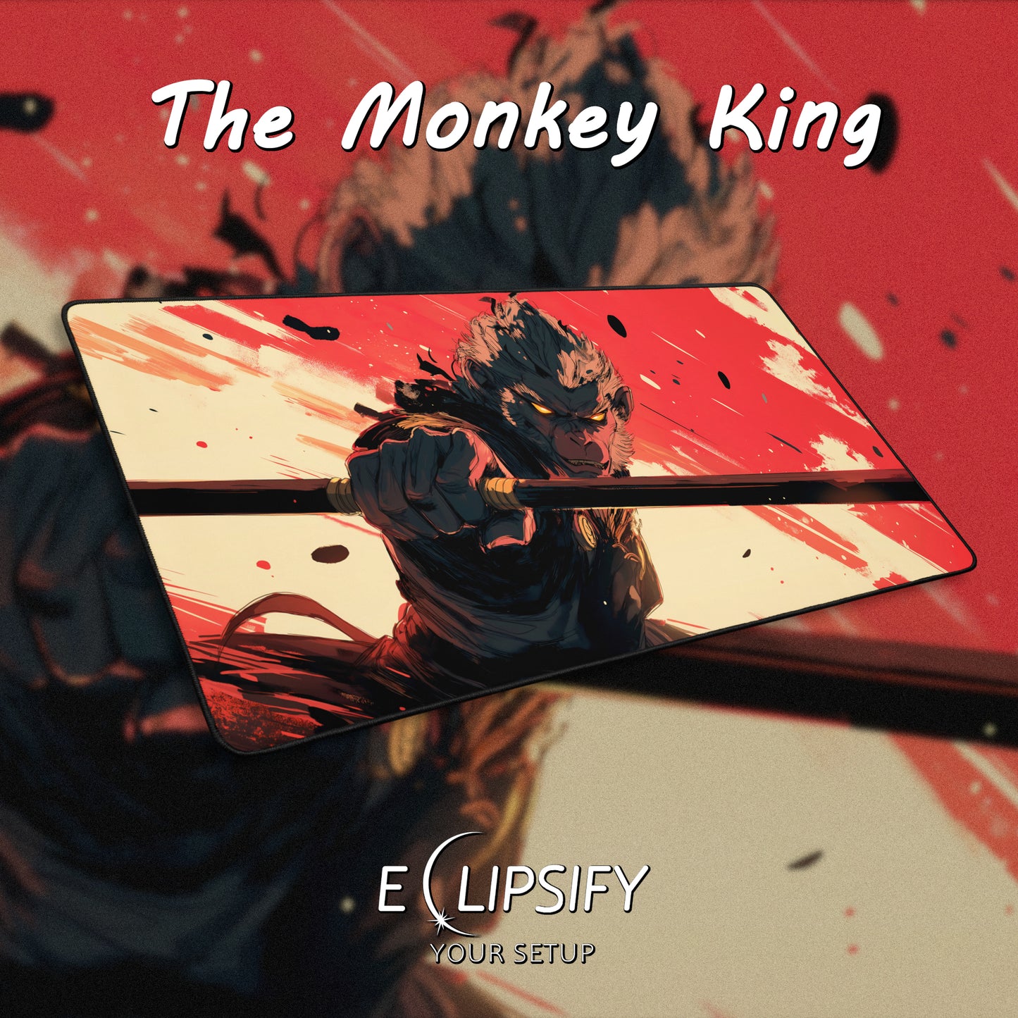 The Monkey King: Sun Wukong Anime Mouse Pad