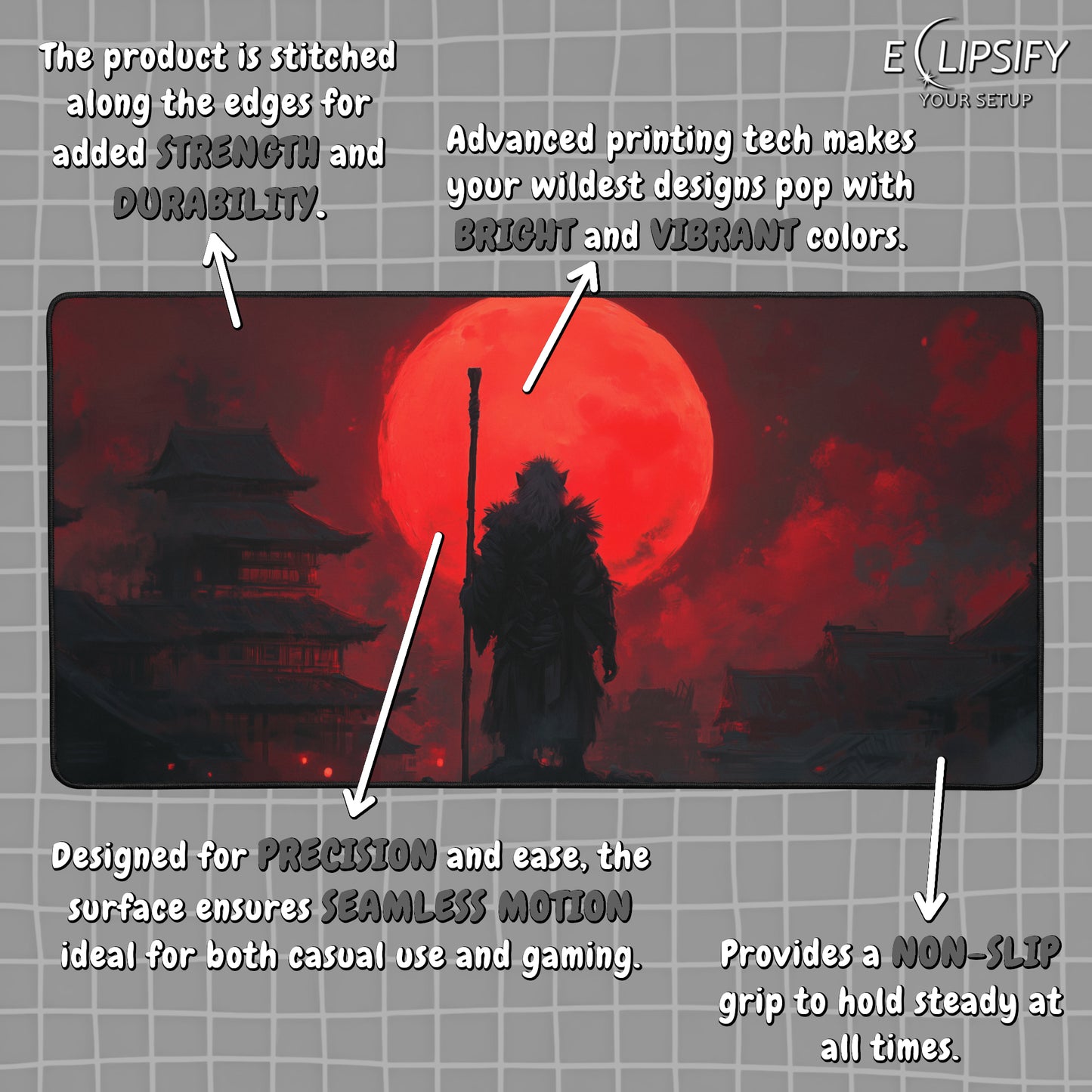Wukong's Wrath: Sun Wukong Monkey King Mouse Pad