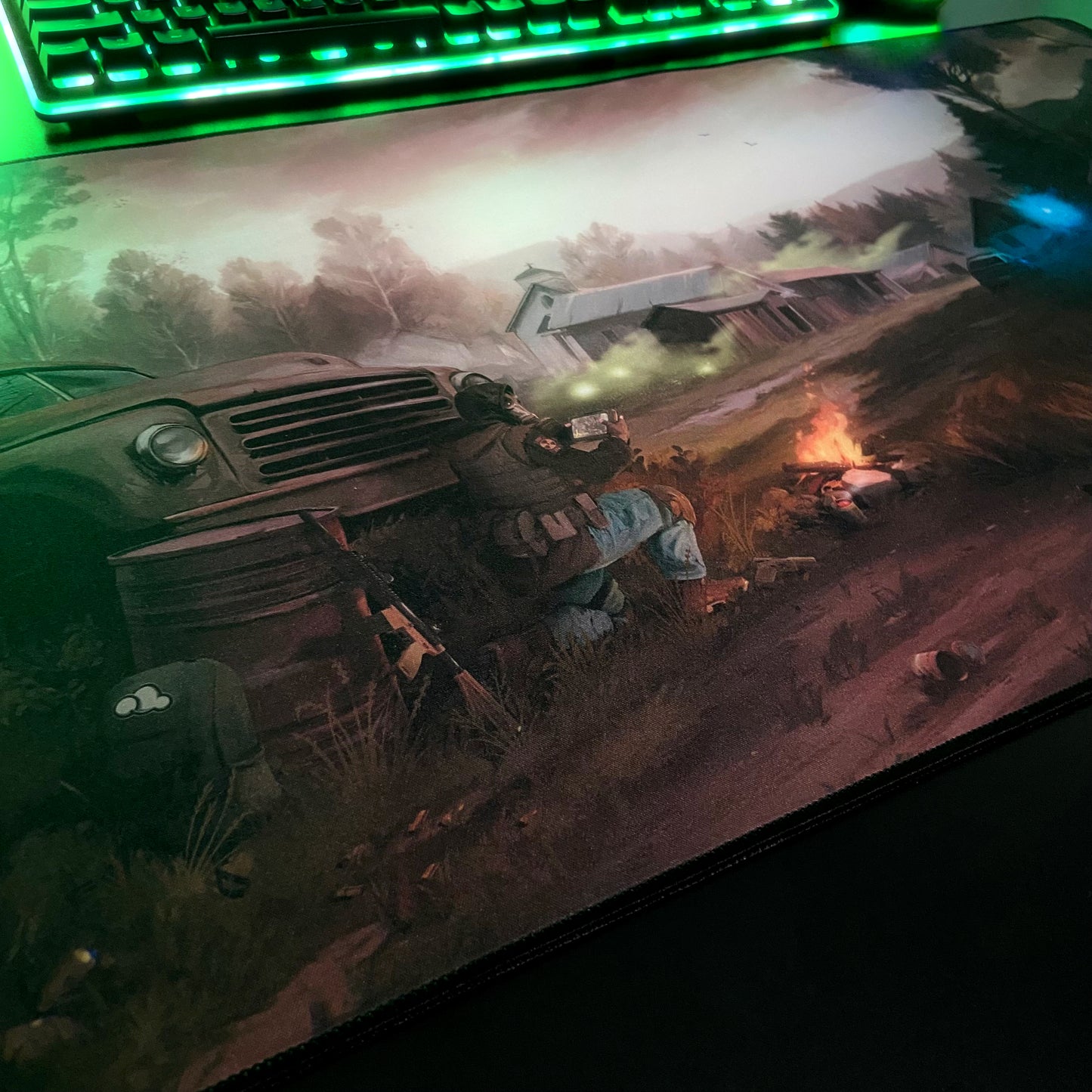 Qloud "Night Stalker" Content Creator Collaboration Gaming Mouse Pad