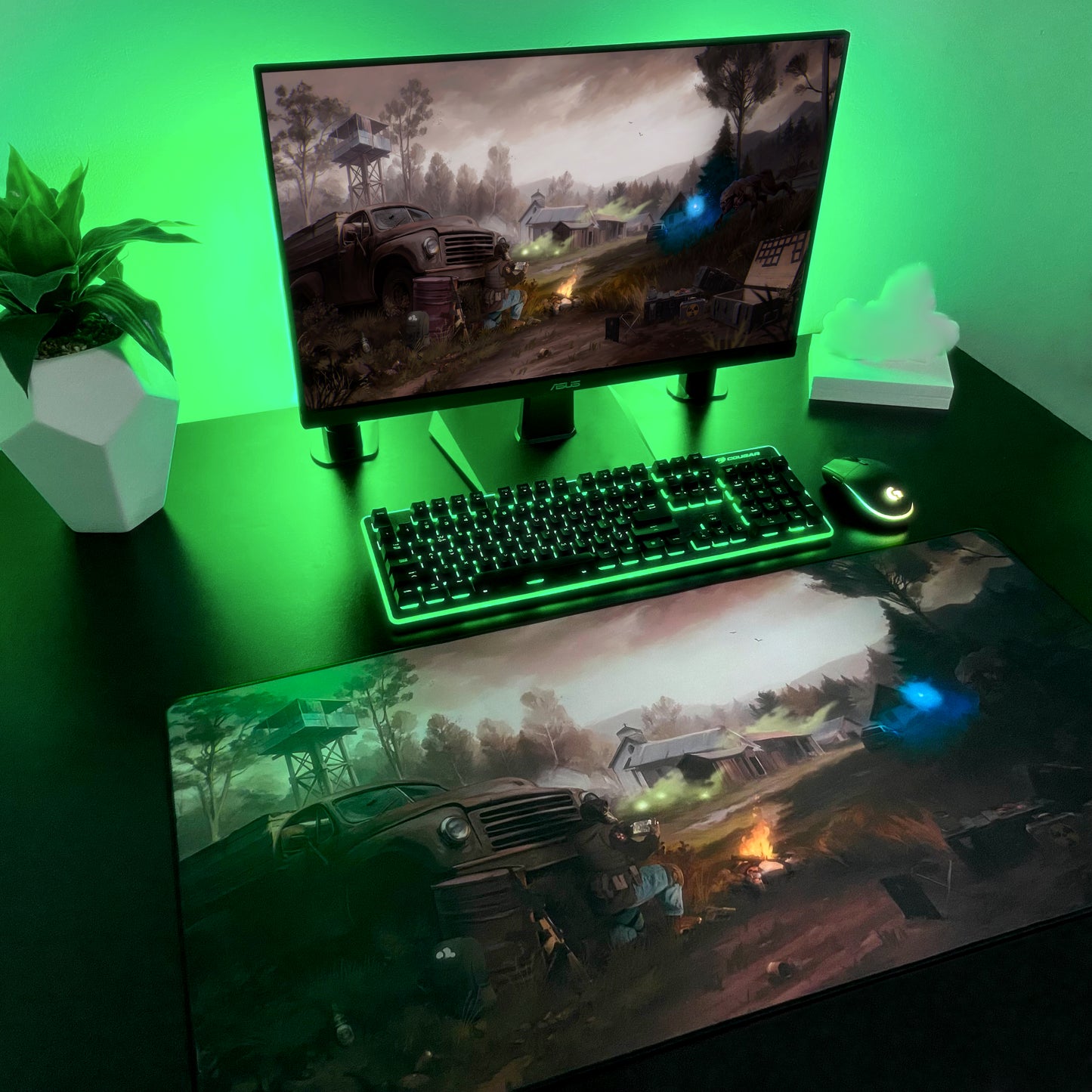 Qloud "Night Stalker" Content Creator Collaboration Gaming Mouse Pad