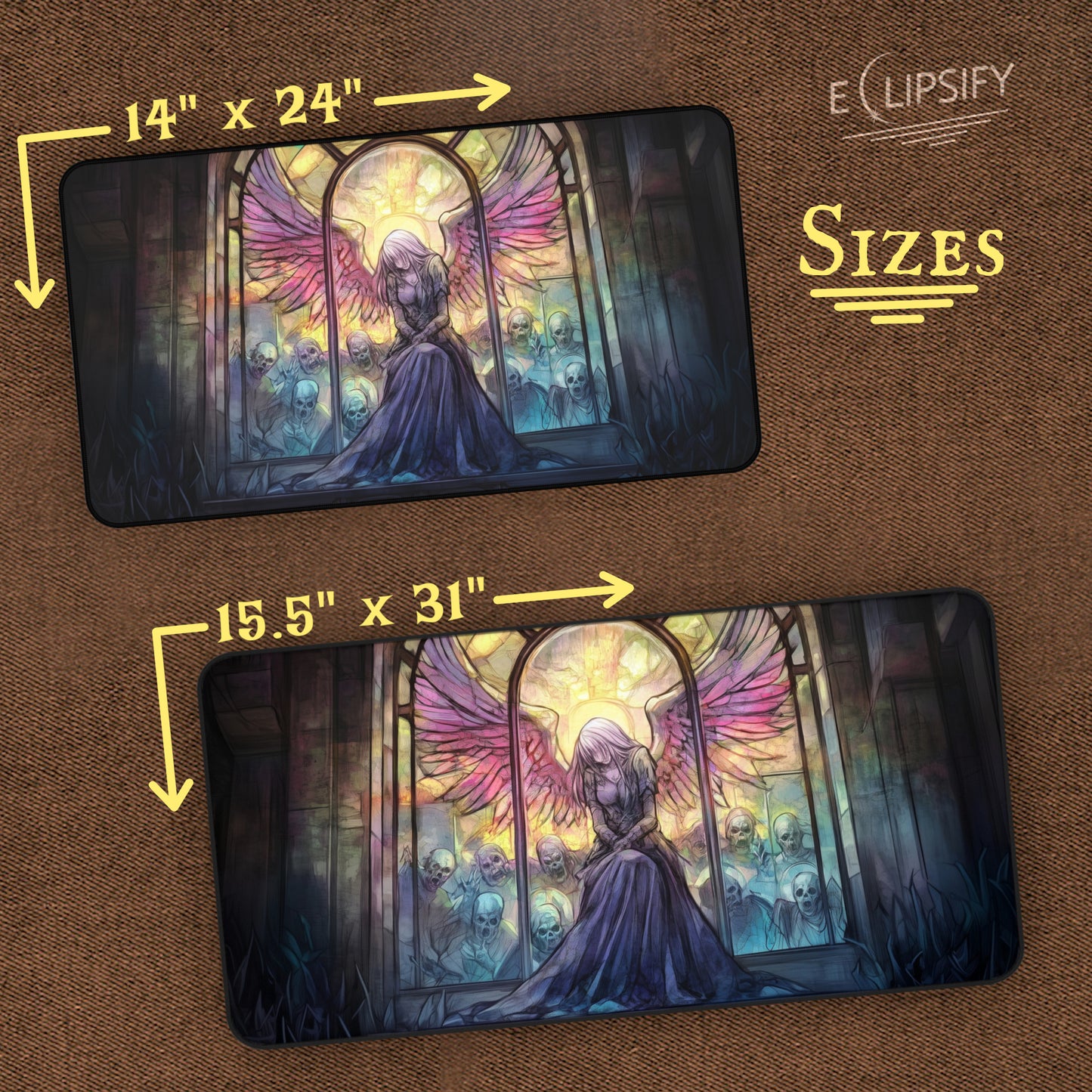 Mourning Wingbearer: Endless Ranks TCG Playmat