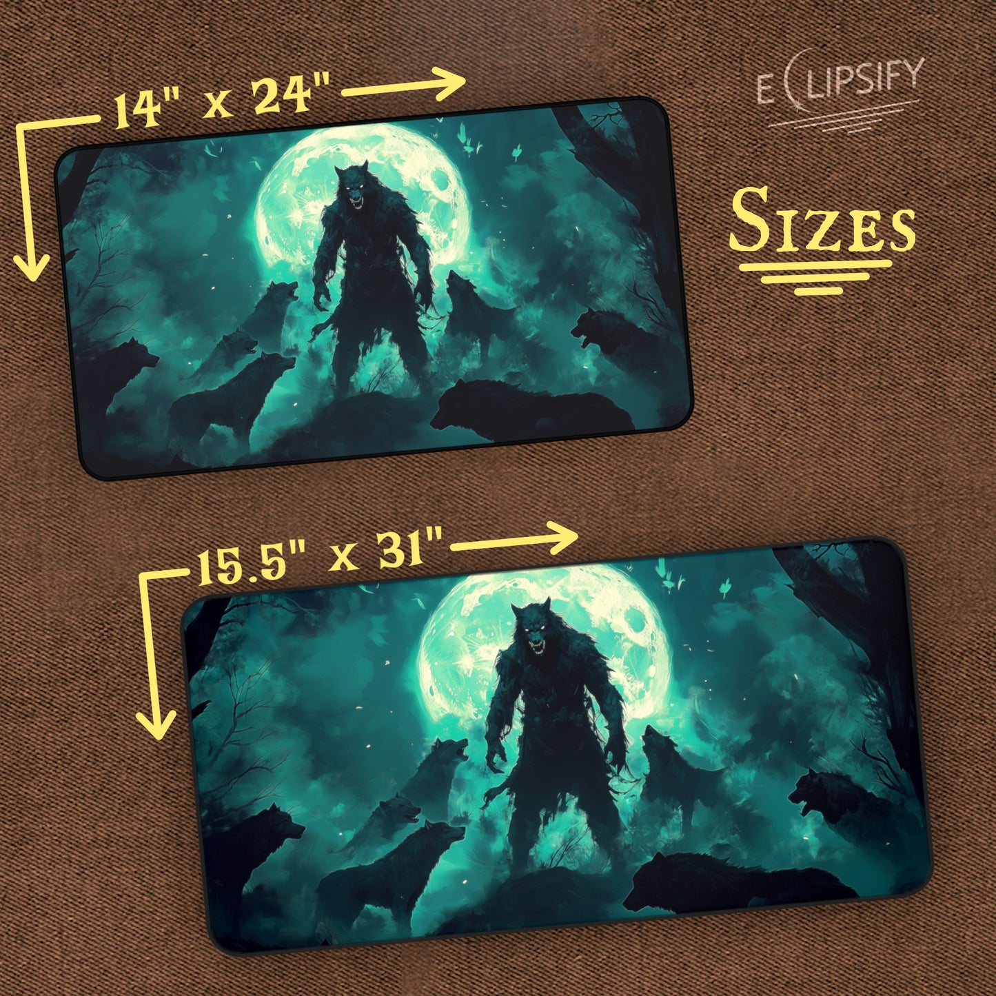 Howl of the Wild: Werewolf TCG Playmat