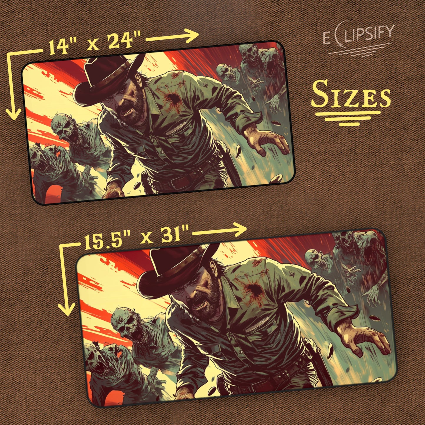 Deadman’s Law: Zombie TCG Playmat