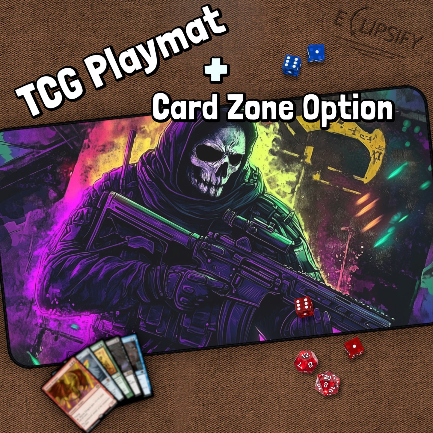 The Ghost Operative: Soldier TCG Playmat