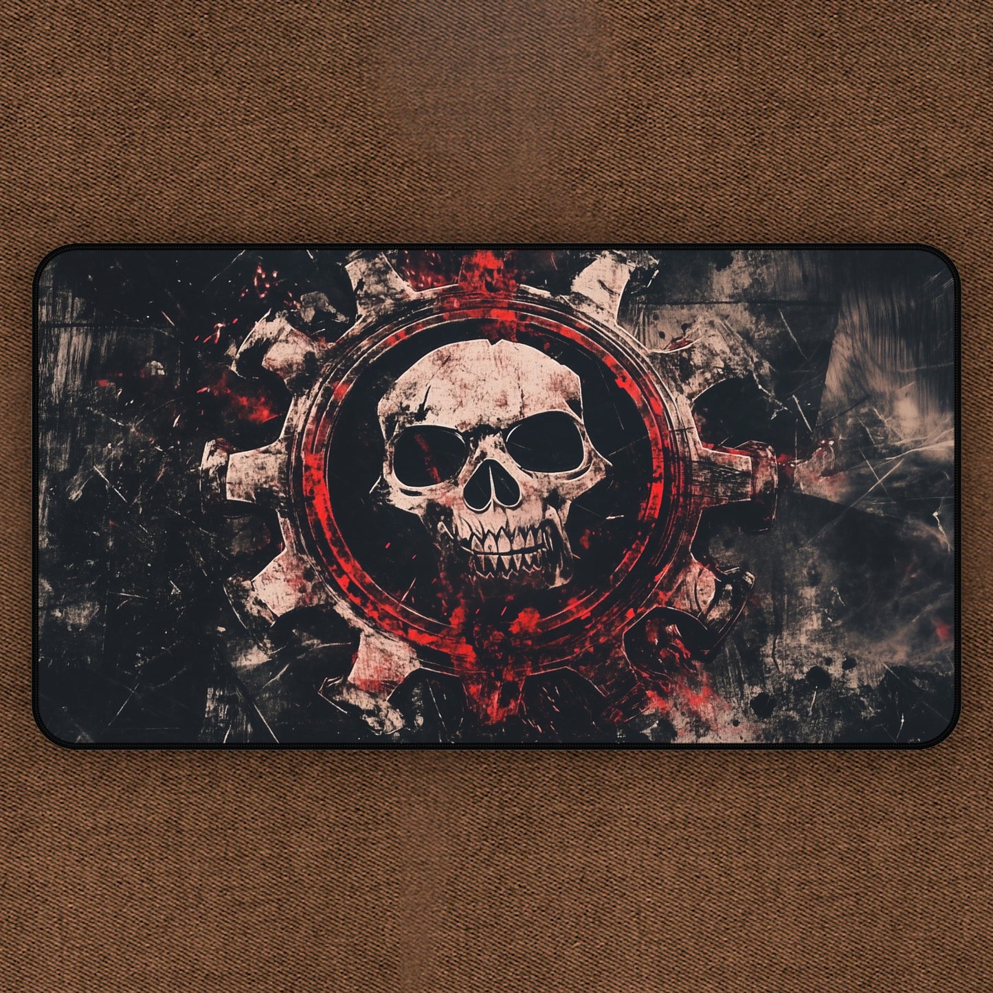 Cog of War: Skull TCG Playmat