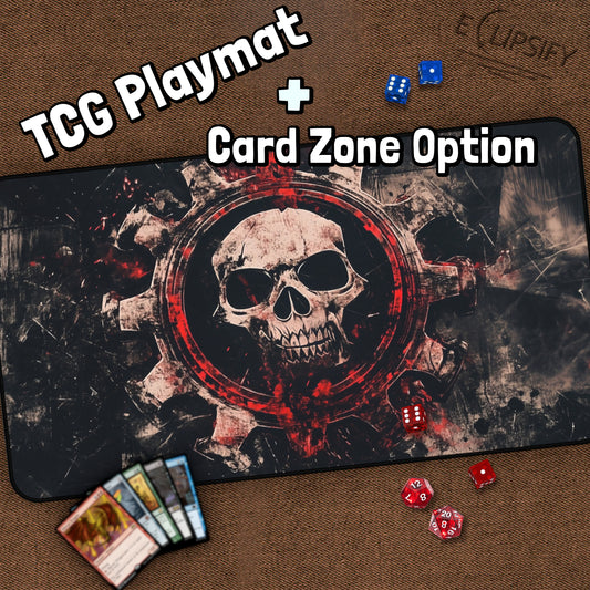 Cog of War: Skull TCG Playmat