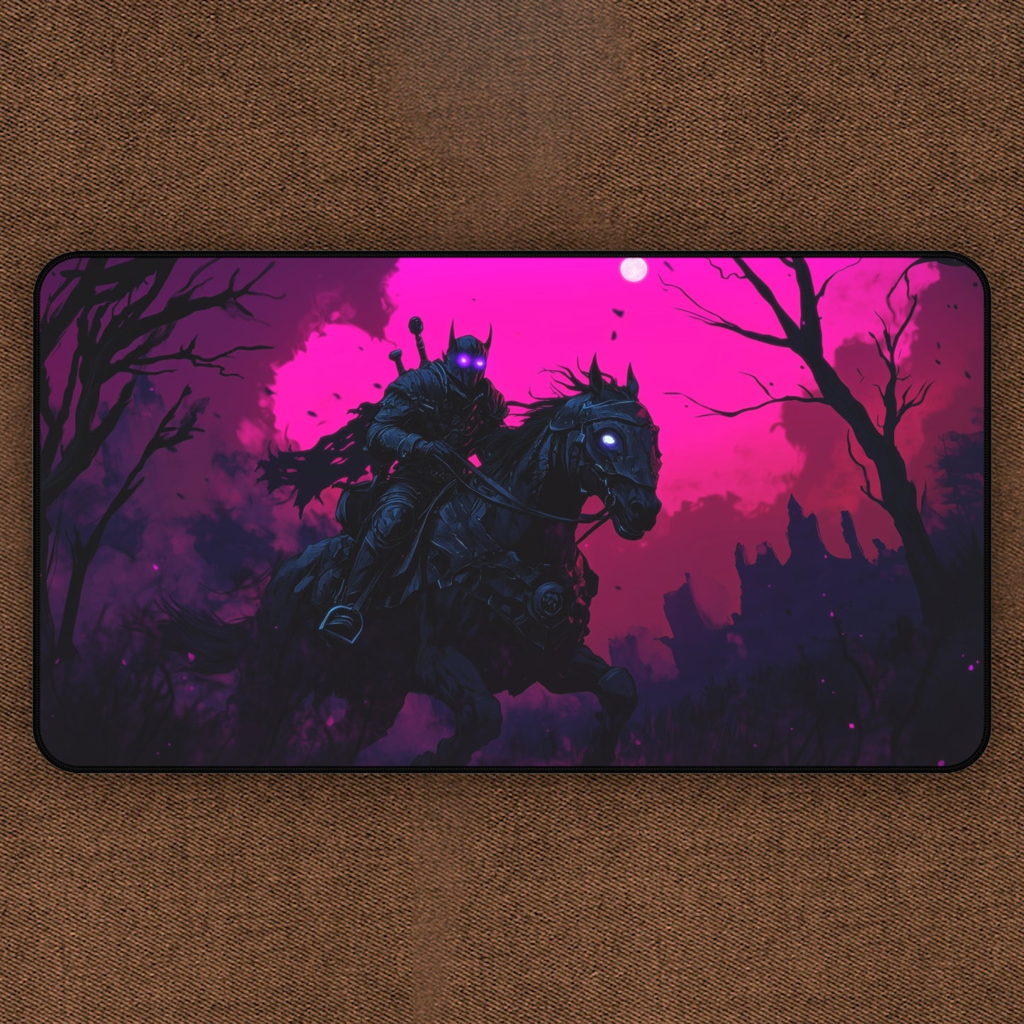 Deathless Charger: Undead Knight TCG Playmat