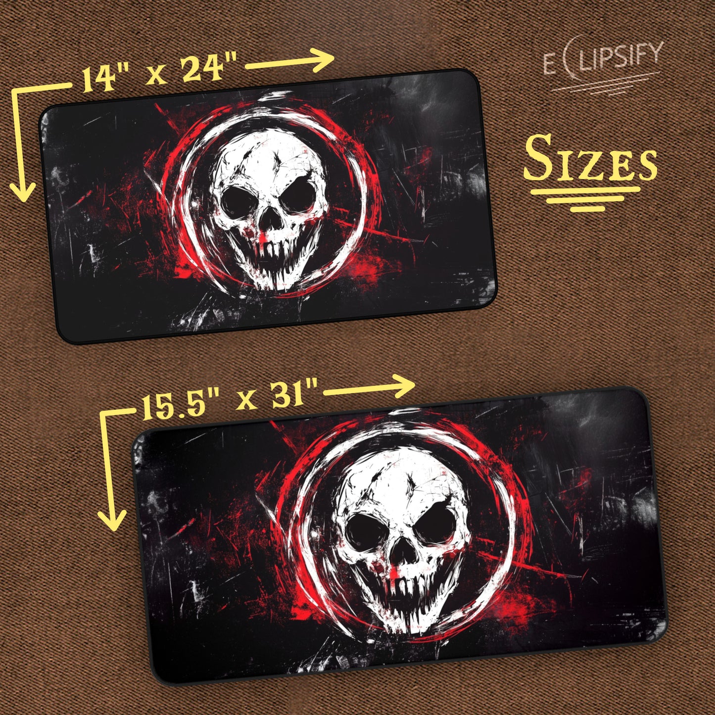 Skull of the Damned: TCG Playmat