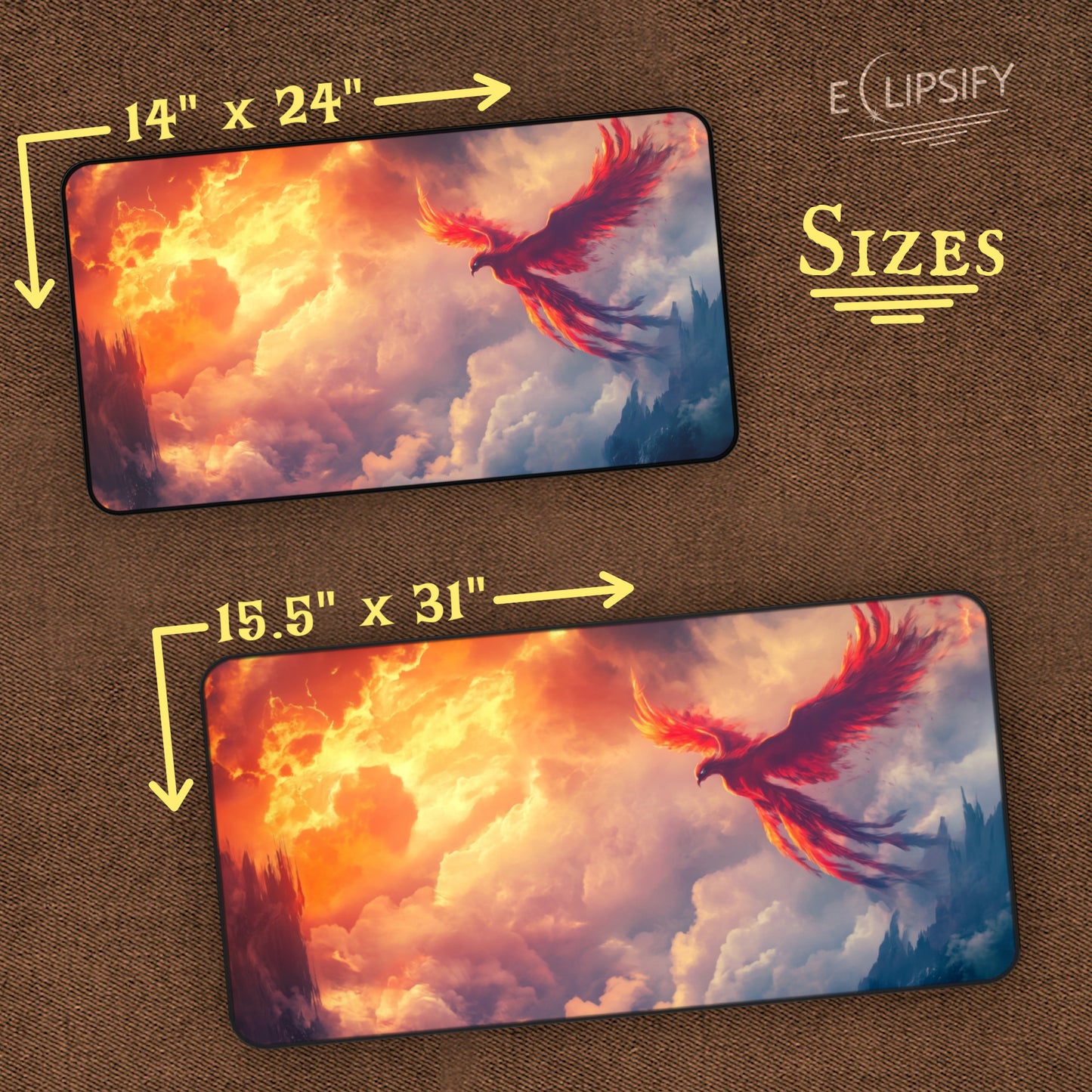 Skyfire Phoenix: TCG Playmat