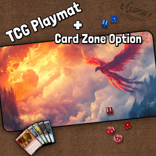 Skyfire Phoenix: TCG Playmat