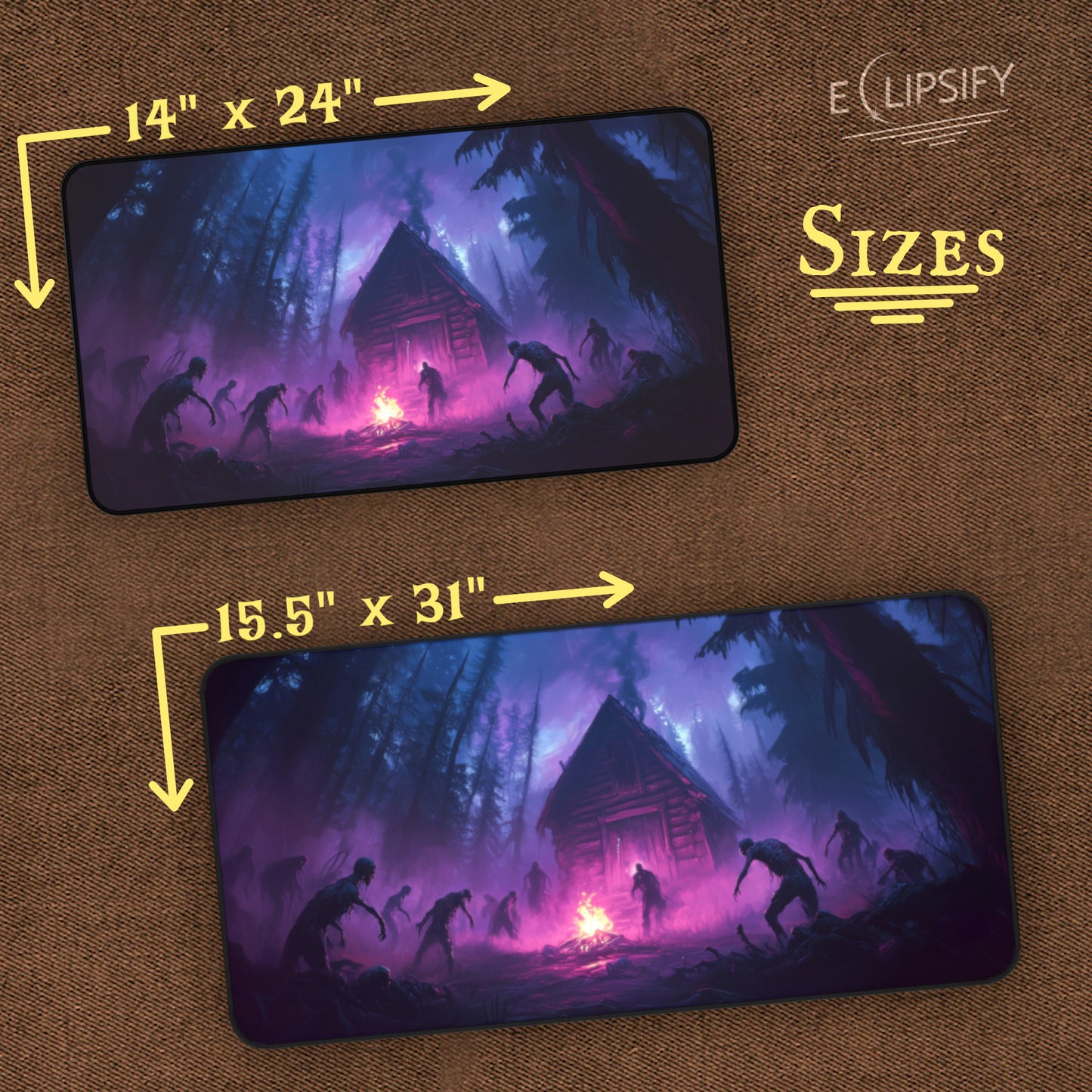 7 Days of Zombies: Apocalypse TCG Playmat