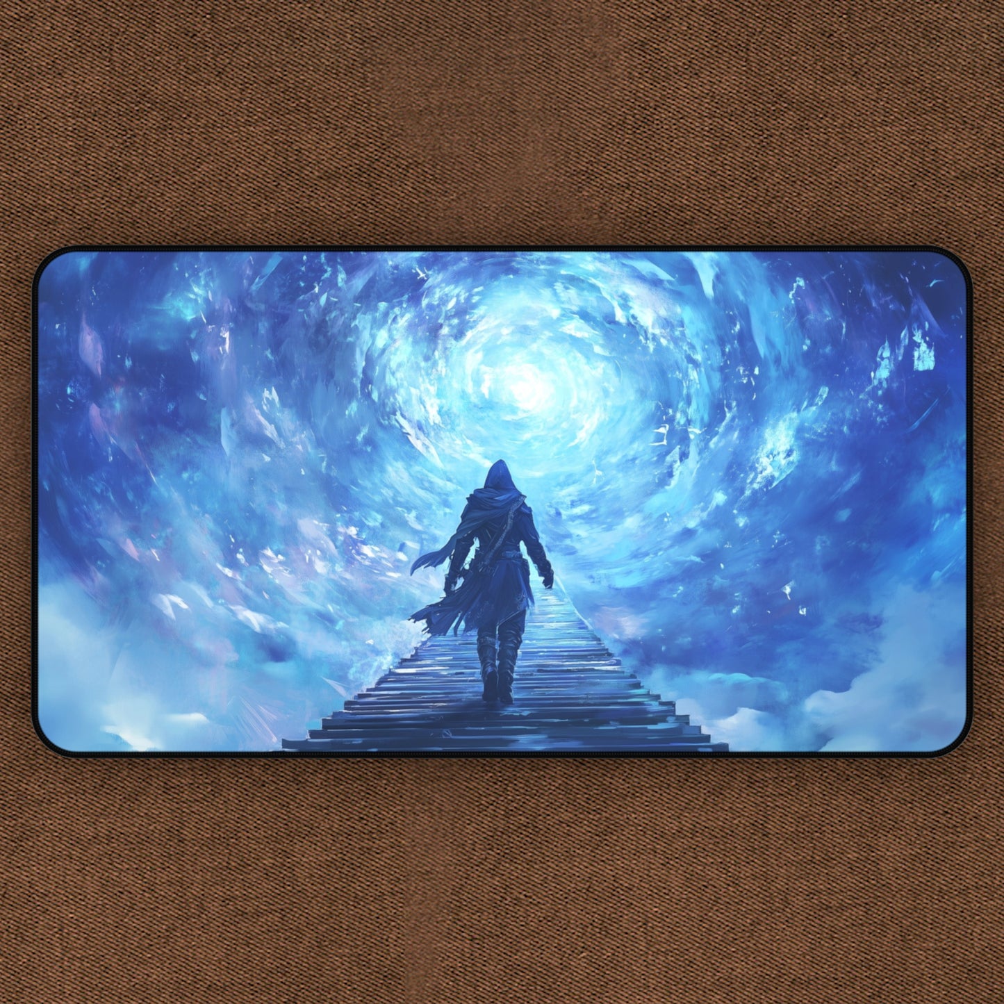 Stairway of the Silent Blade: Assassin TCG Playmat