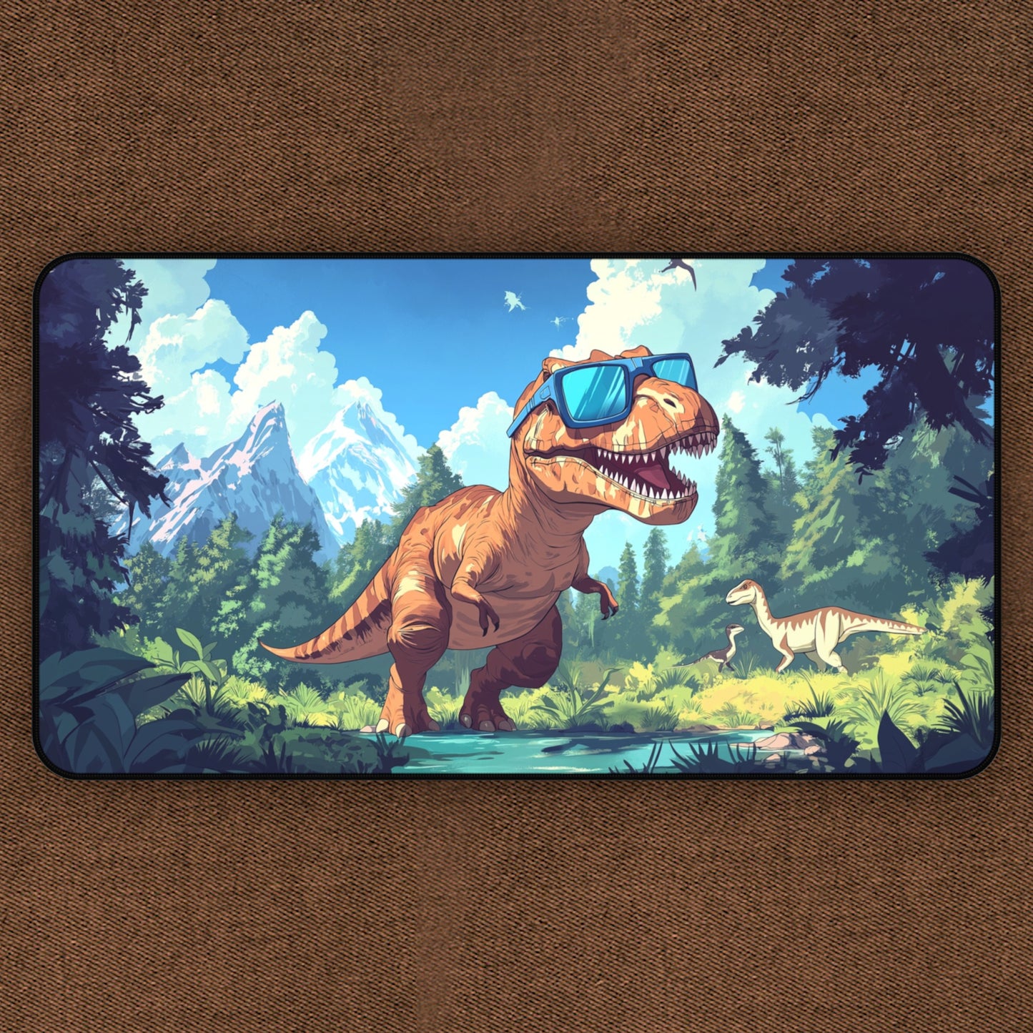 Chill Rex: T-Rex Sunglasses TCG Playmat