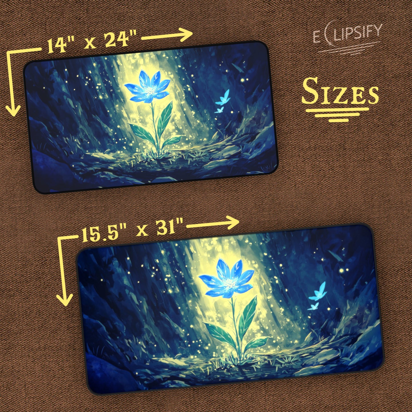 Luminous Flower: TCG Playmat