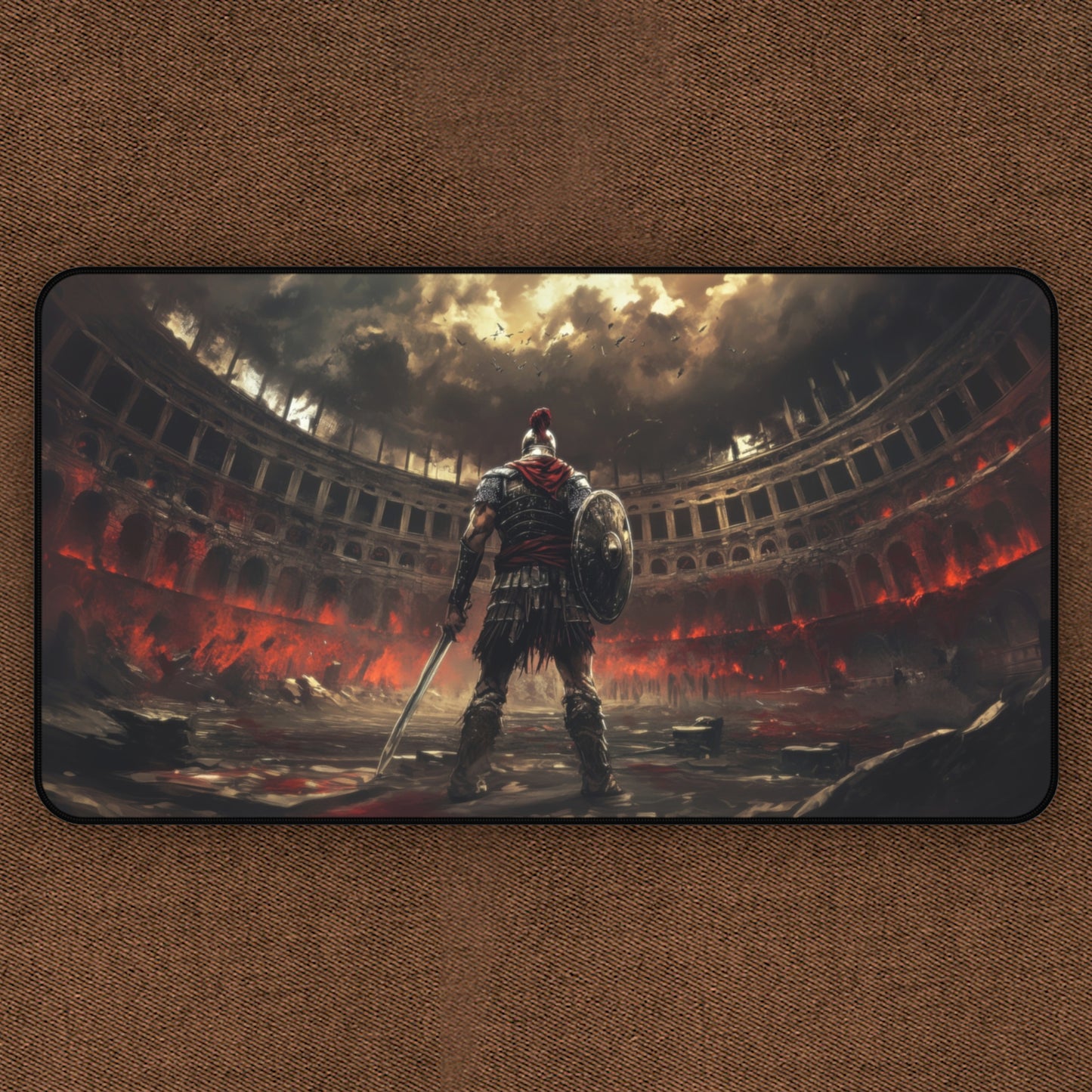 Unbroken Gladiator: TCG Playmat