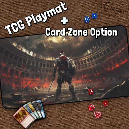 Unbroken Gladiator: TCG Playmat