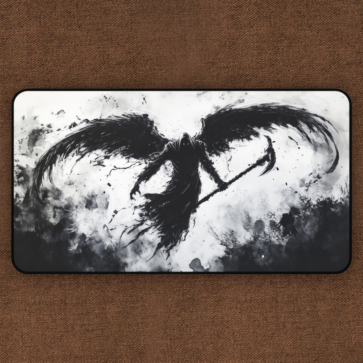 Death’s Embrace: The Grim Reaper TCG Playmat