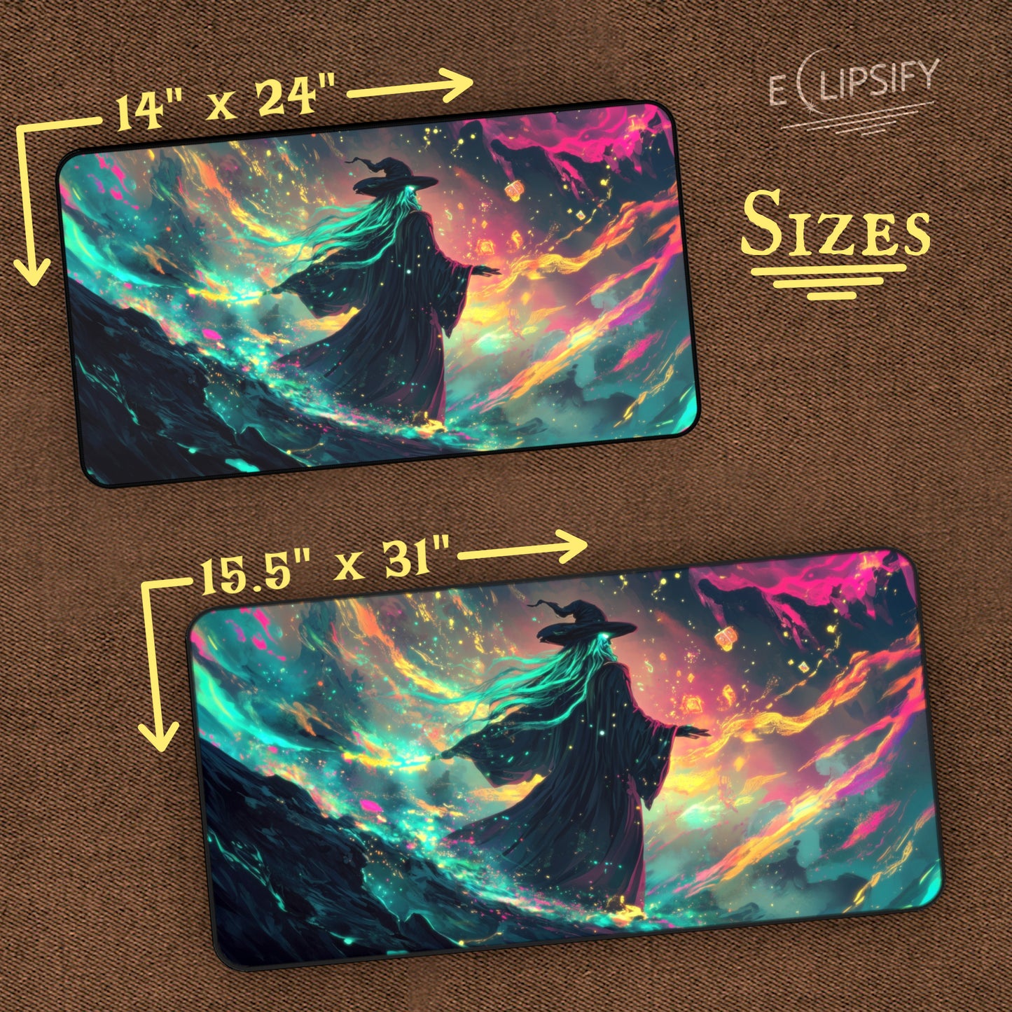 The Wizard :TCG Playmat