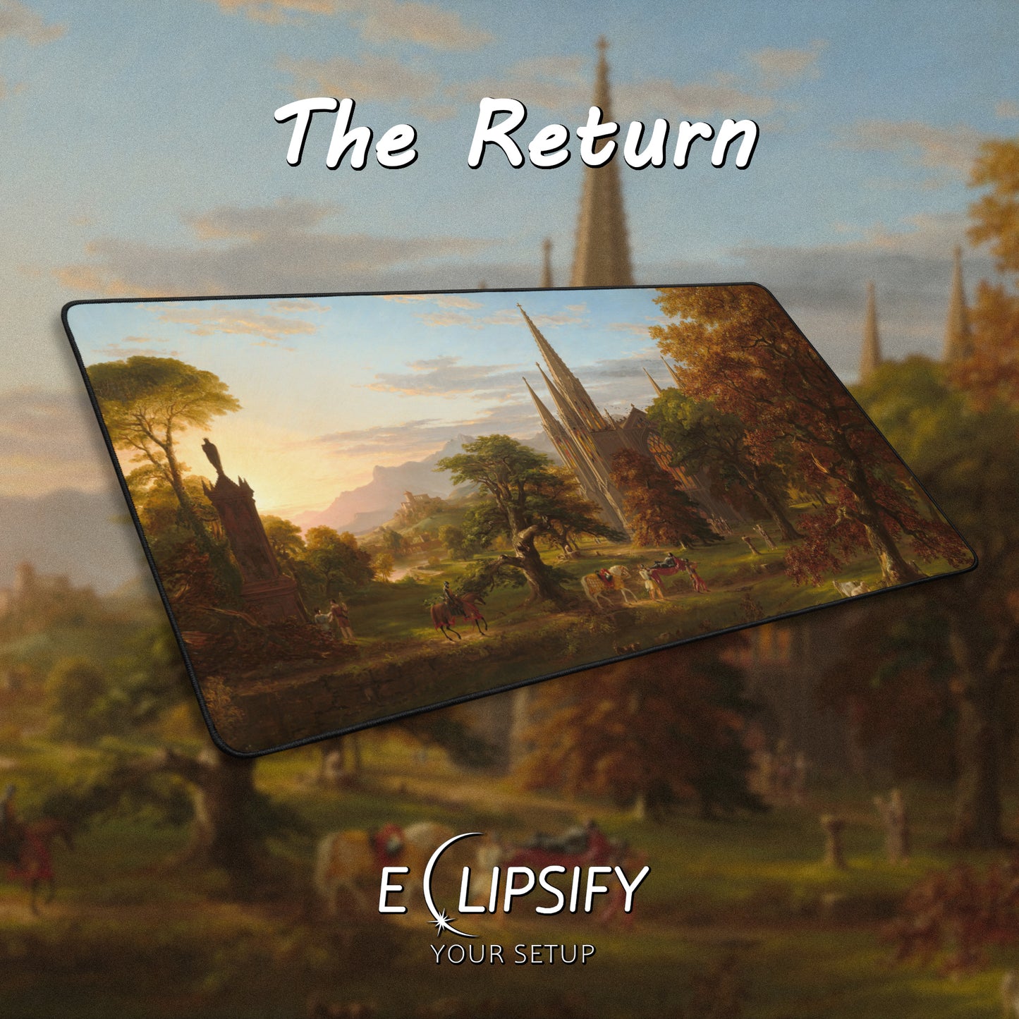 The Return: Thomas Cole Mouse Pad