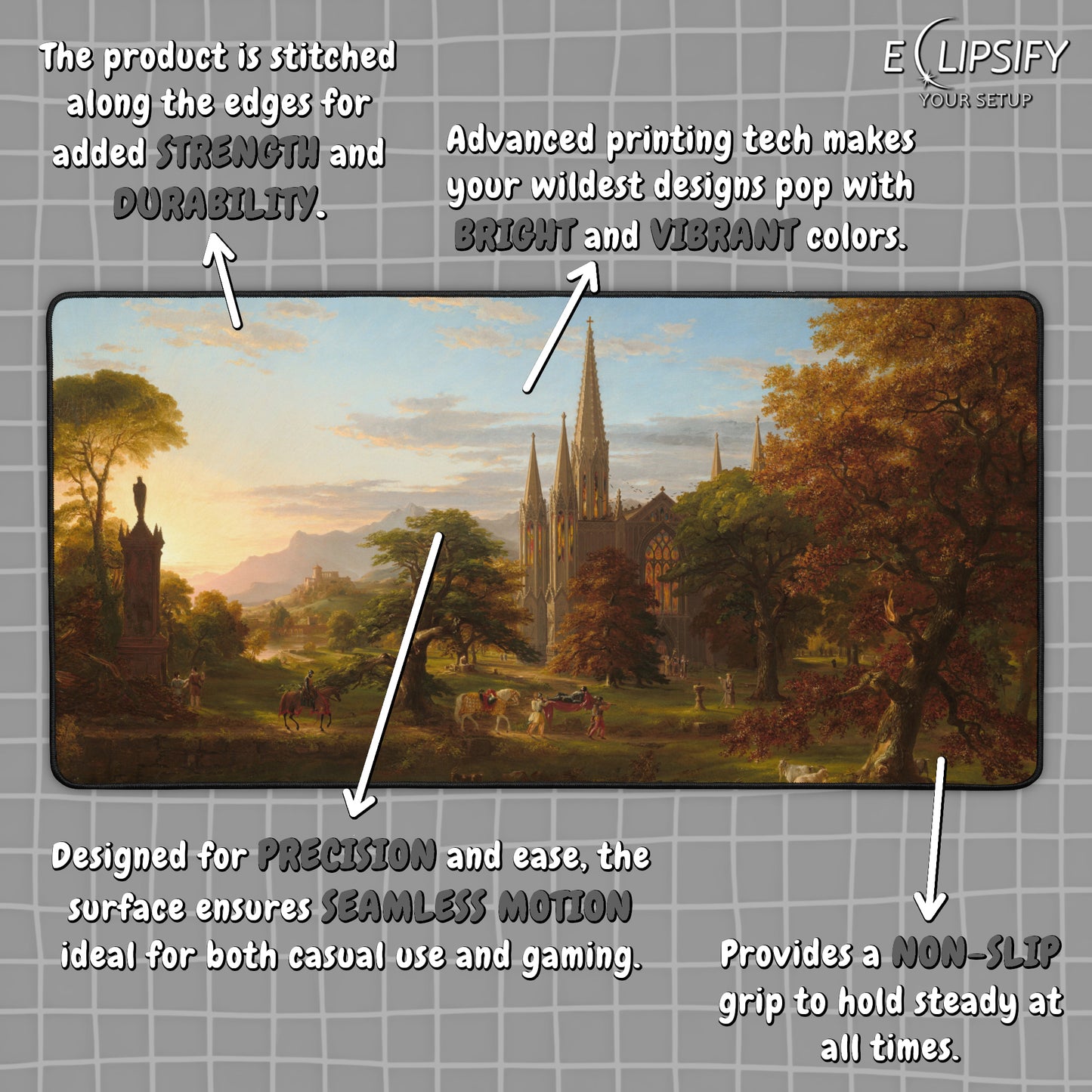 The Return: Thomas Cole Mouse Pad