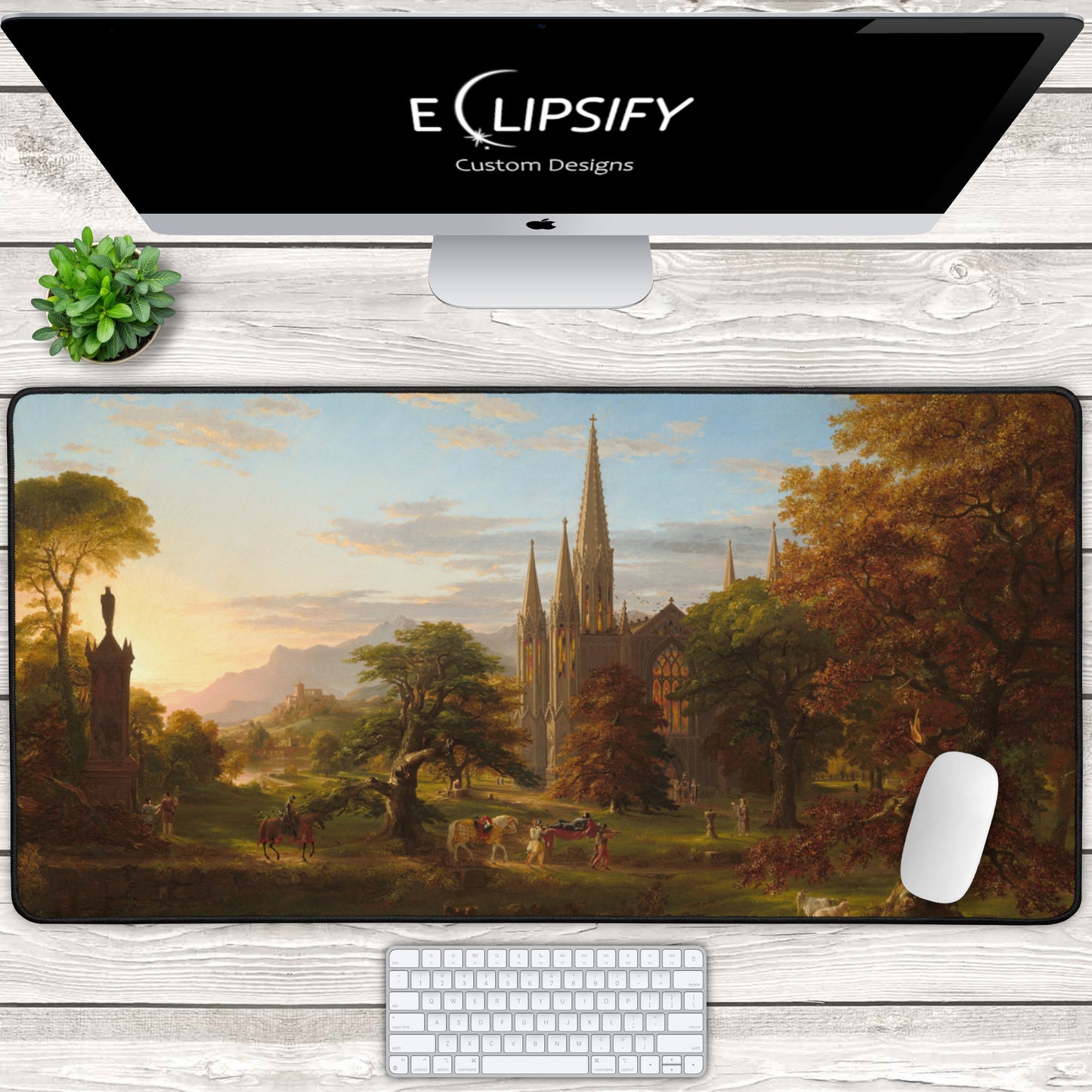 The Return: Thomas Cole Mouse Pad