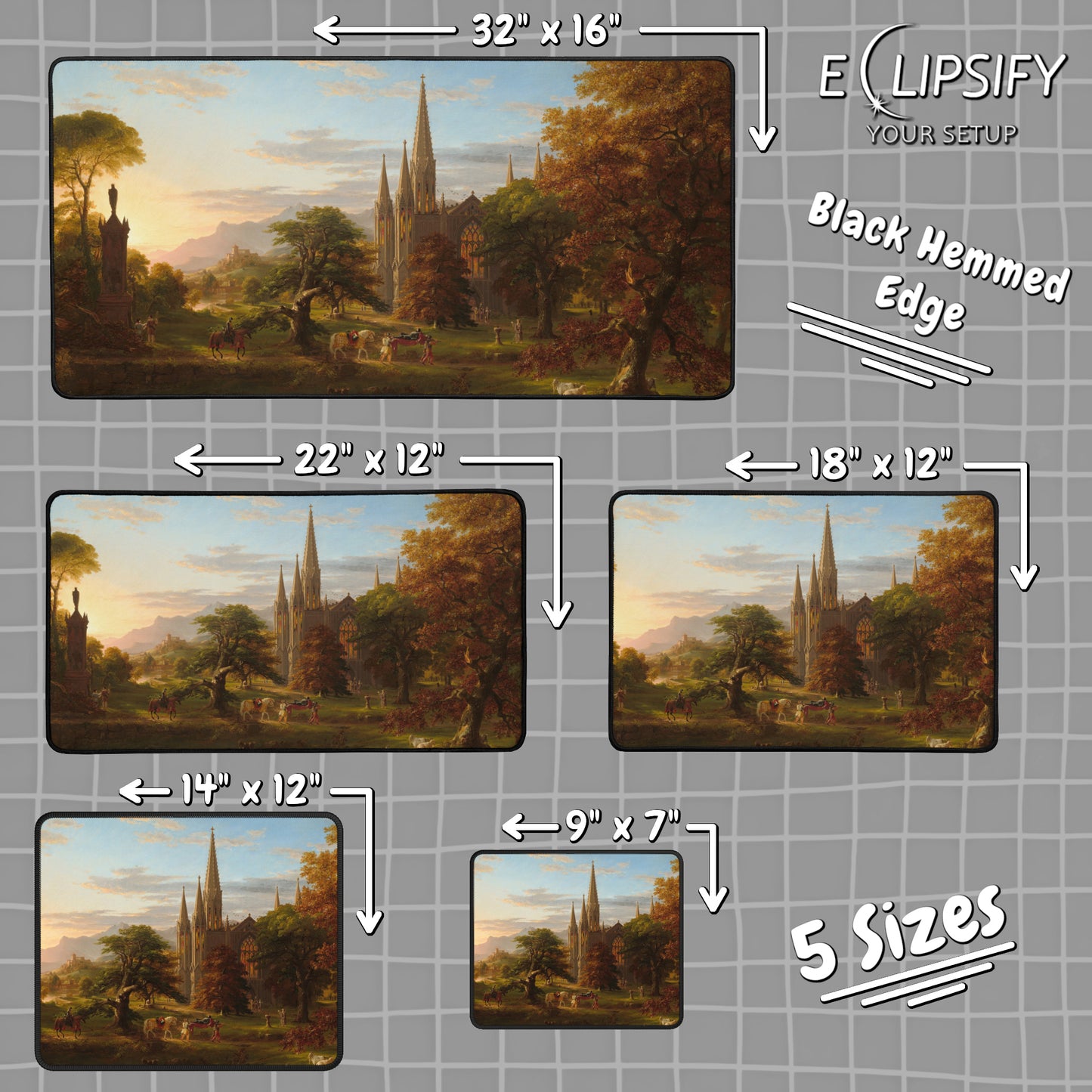 The Return: Thomas Cole Mouse Pad