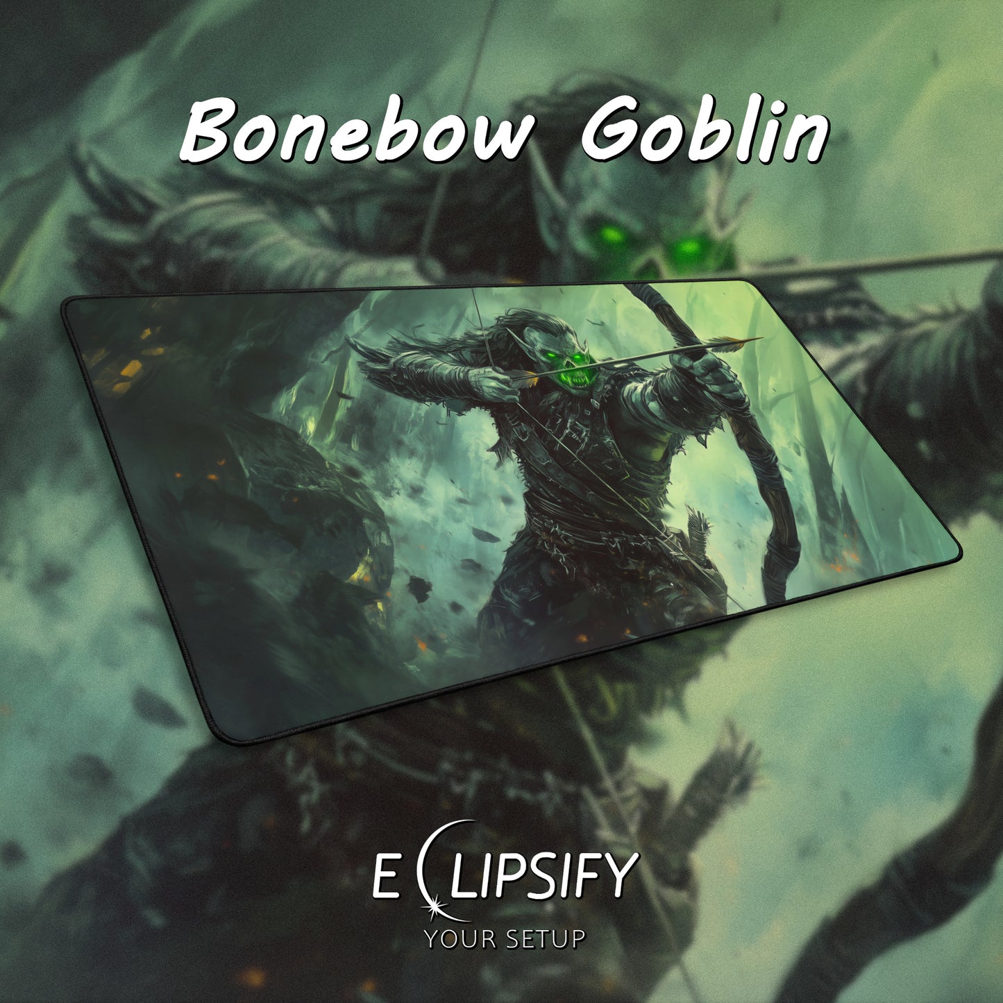 Bonebow Goblin: Orc Archer Gaming Mouse Pad