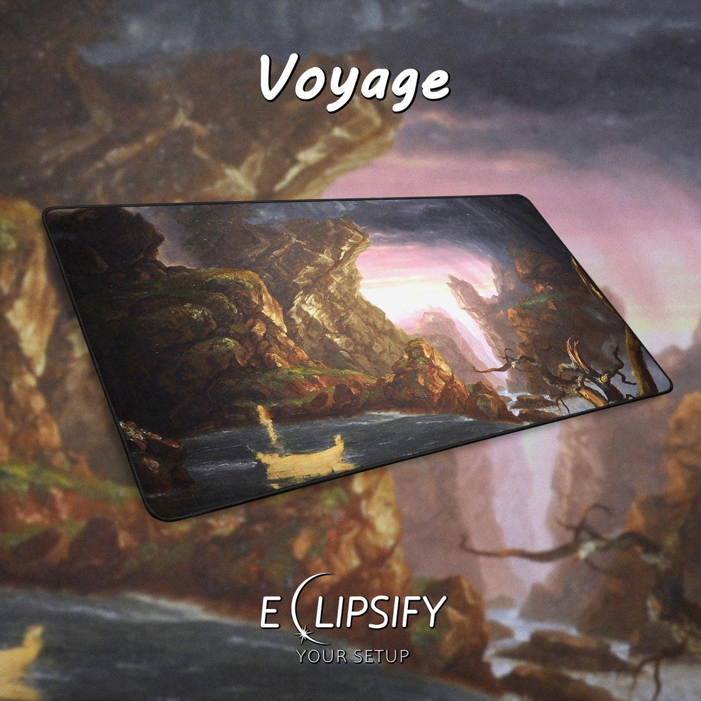 The Voyage of Life: Thomas Cole Mouse Pad