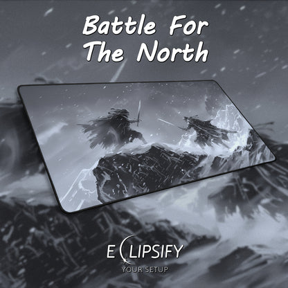 Battle for the North: Fantasy Warriors Gaming Mouse Pad