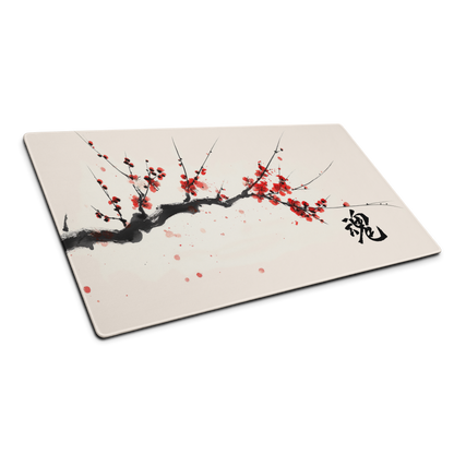 Soul Tamashii Kanji: Cherry Blossom Gaming Mouse Pad