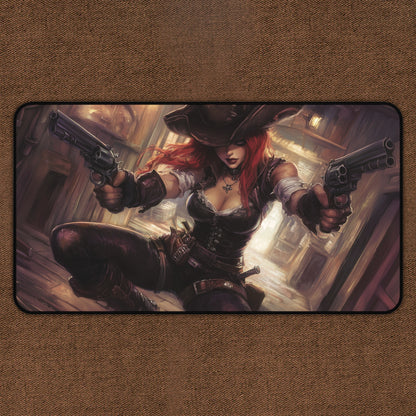 Gunpowder Queen: Pirate Girl TCG Playmat