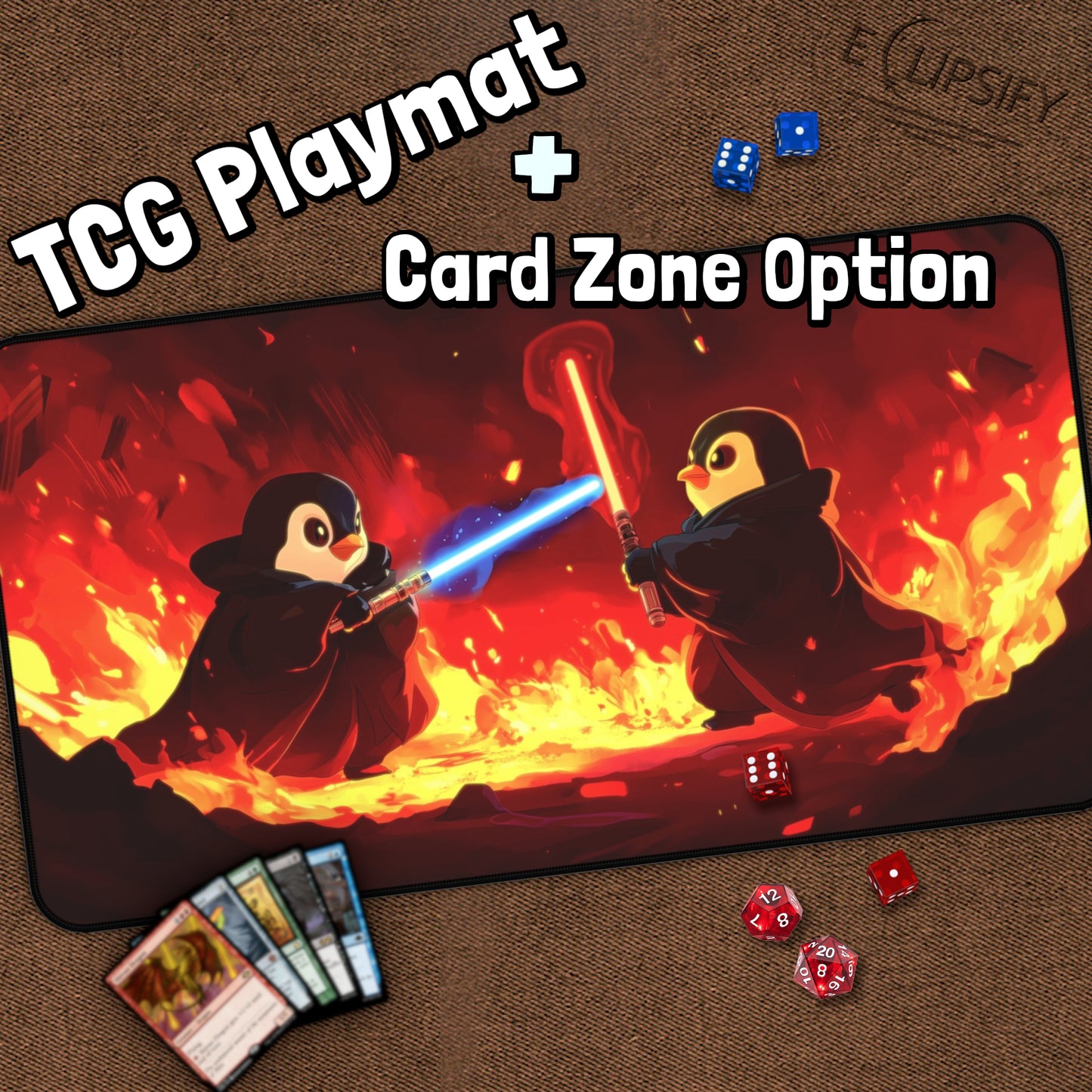 Penguin Wars: TCG Playmat