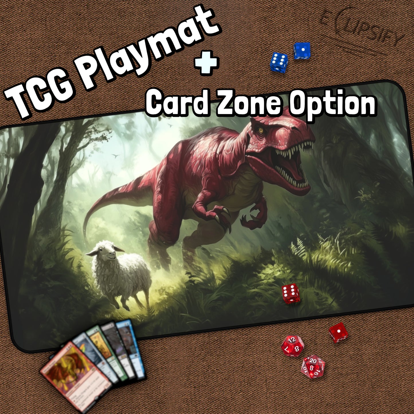 Beast of the Lost Age: Dinosaur TCG Playmat