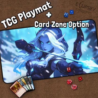 Frozen Archer: Frost Ranger TCG Playmat