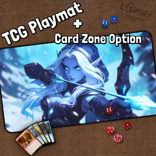 Frozen Archer: Frost Ranger TCG Playmat