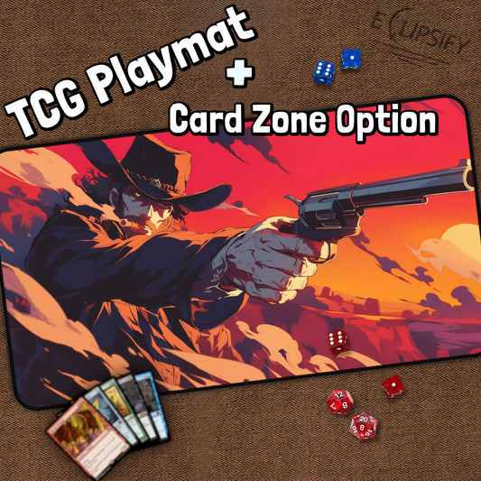 The Last Outlaw: Cowboy Outlaw TCG Playmat