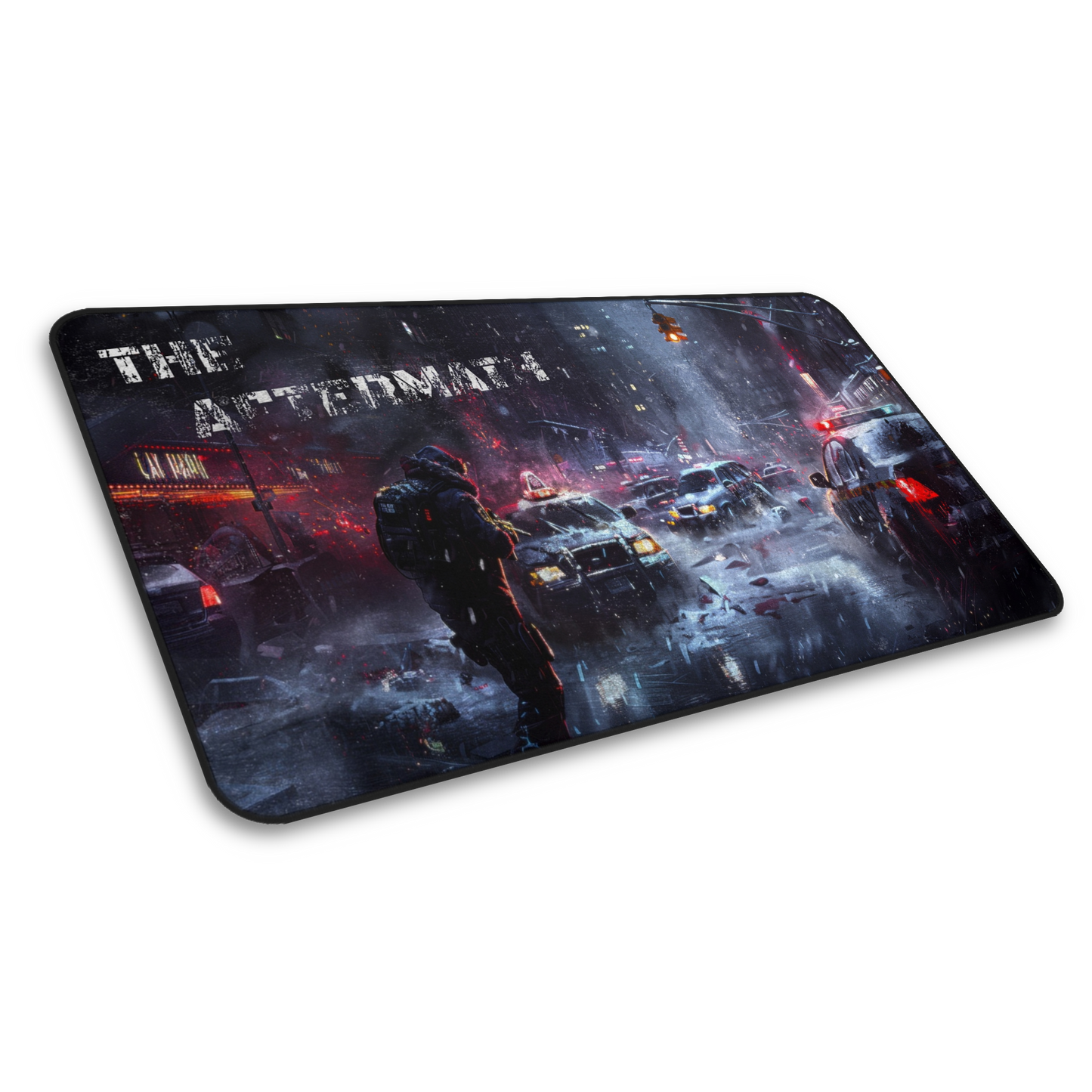 The Aftermath: Post-Apocalyptic City Mouse Pad