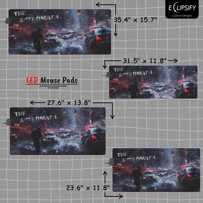 The Aftermath: Post-Apocalyptic City Mouse Pad