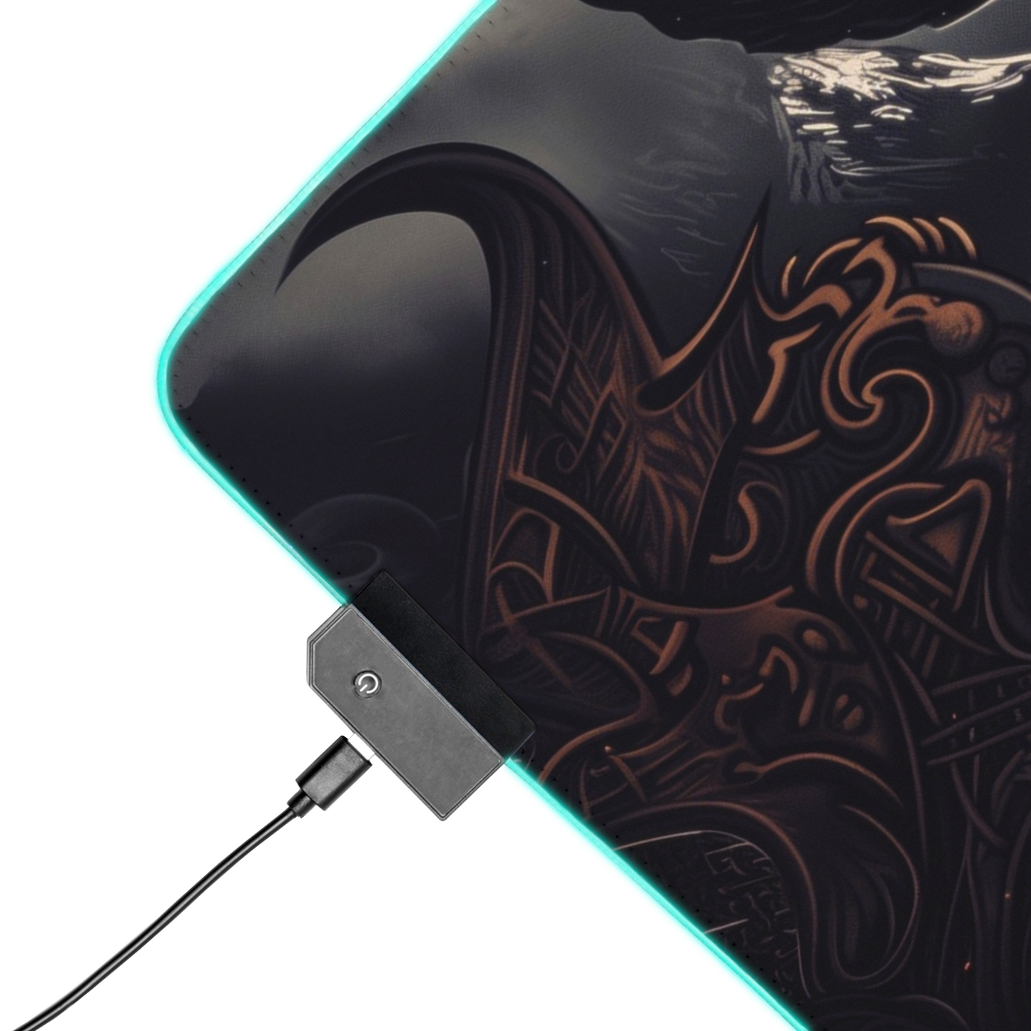 Warrior Of The North: Viking Gaming Mouse Pad