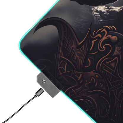 Warrior Of The North: Viking Gaming Mouse Pad