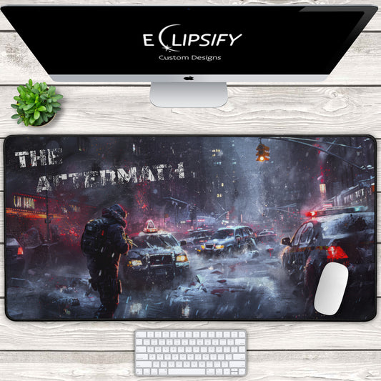 The Aftermath: Post-Apocalyptic City Mouse Pad