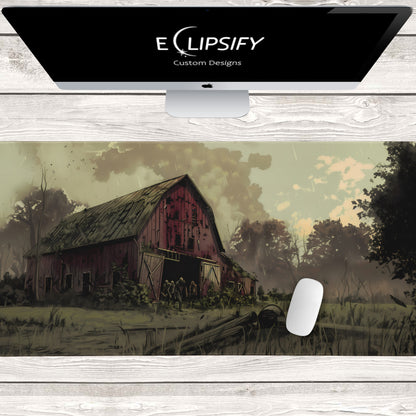 The Barn: Zombie Apocalypse Mouse Pad