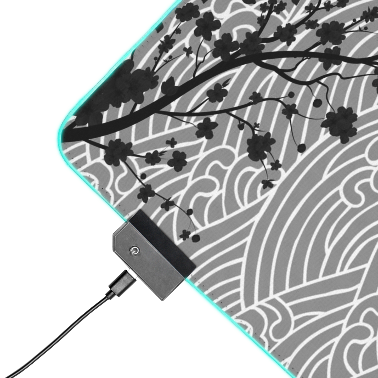 Symmetry in Serenity: Ying Yang Koi Fish Gaming Mouse Pad