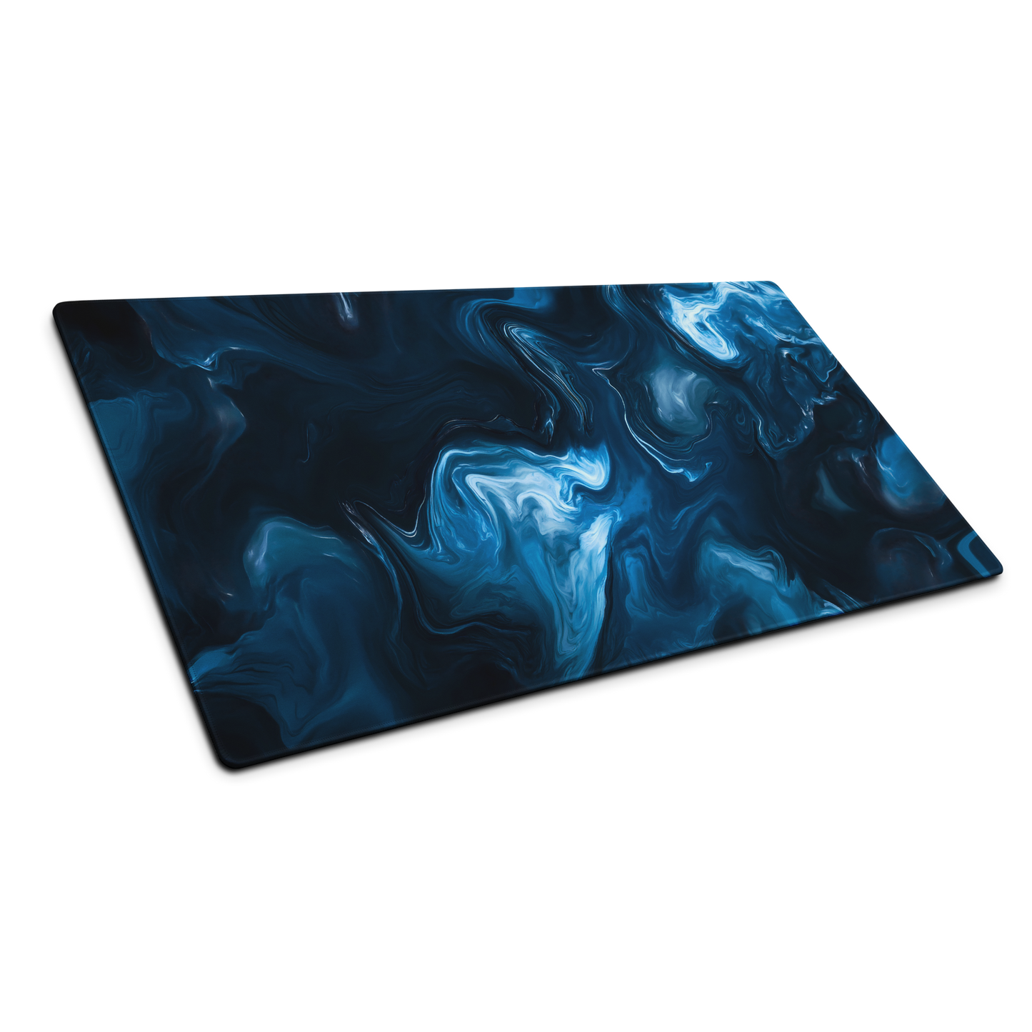 Mystic Mirage: Blue Marble Minimalist Mouse Pad